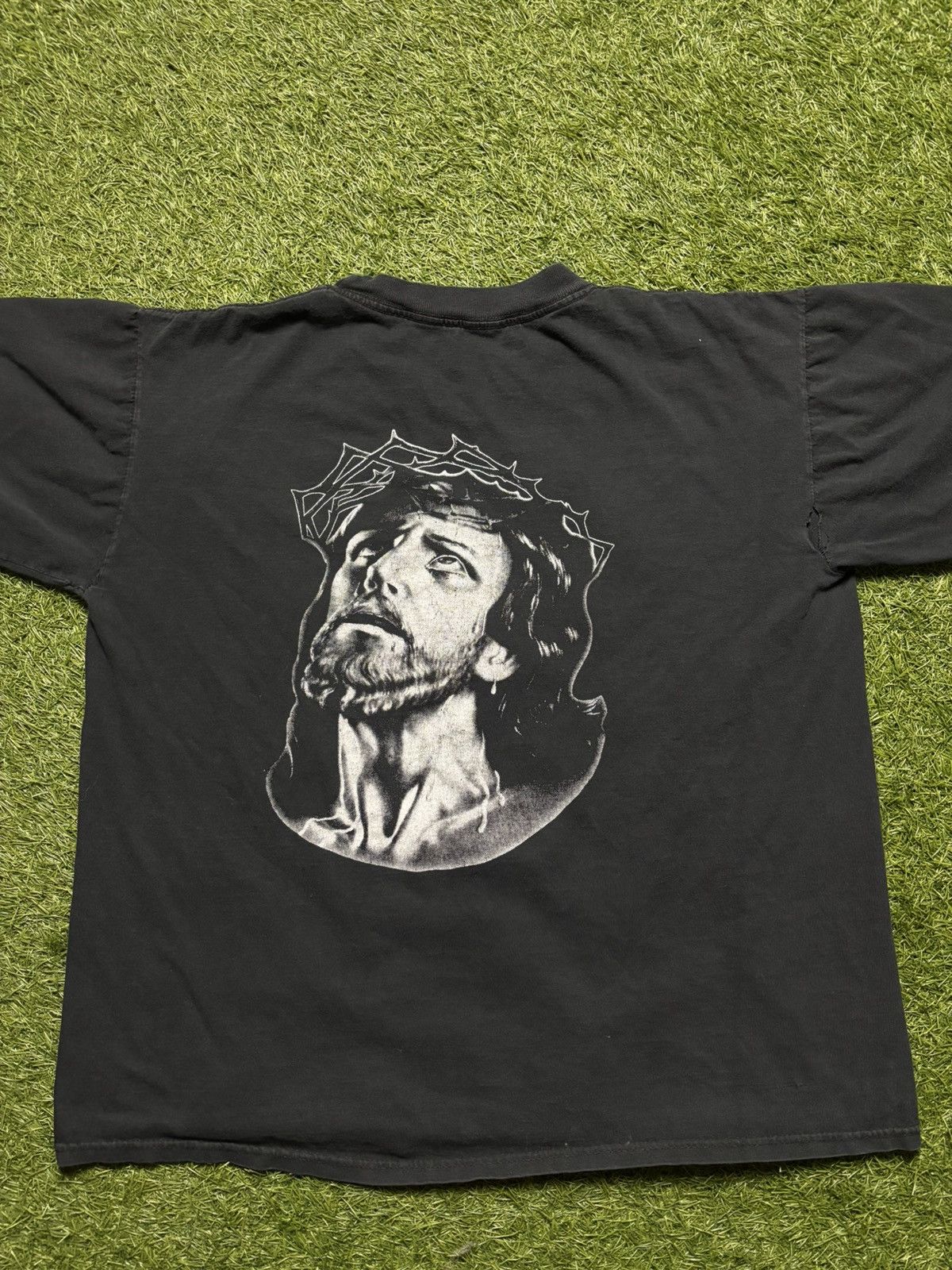 Vintage Vintage Jesus Christ tee shirt Size US M / EU 48-50 / 2 - 3 Thumbnail