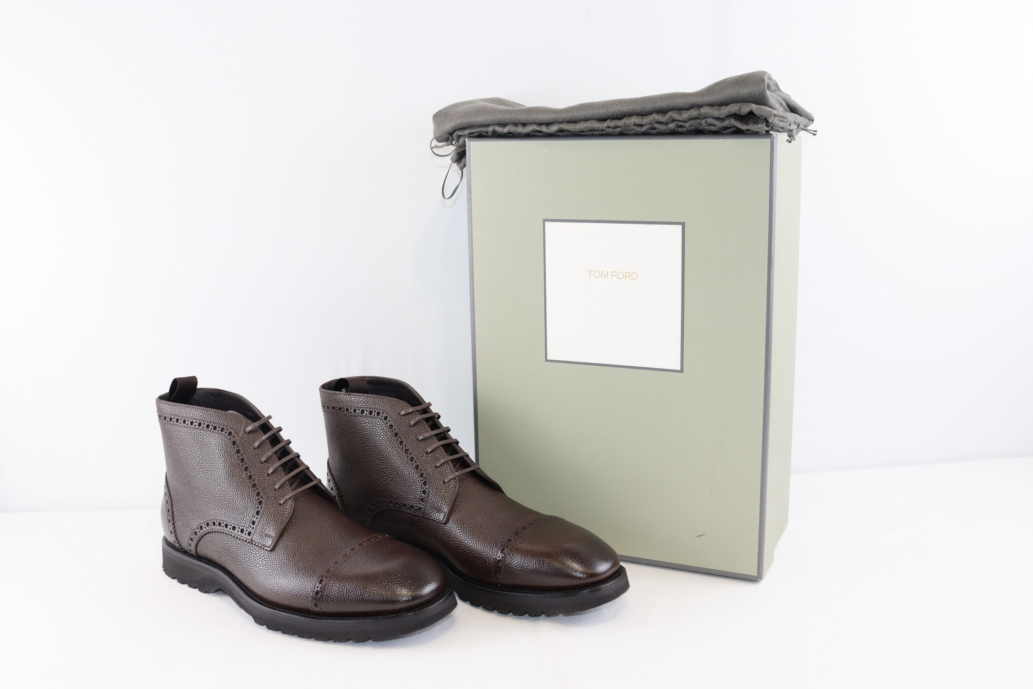 Tom Ford o1rshd1 Informal Lace Up in Brown Size US 12 / EU 45 - 10 Thumbnail