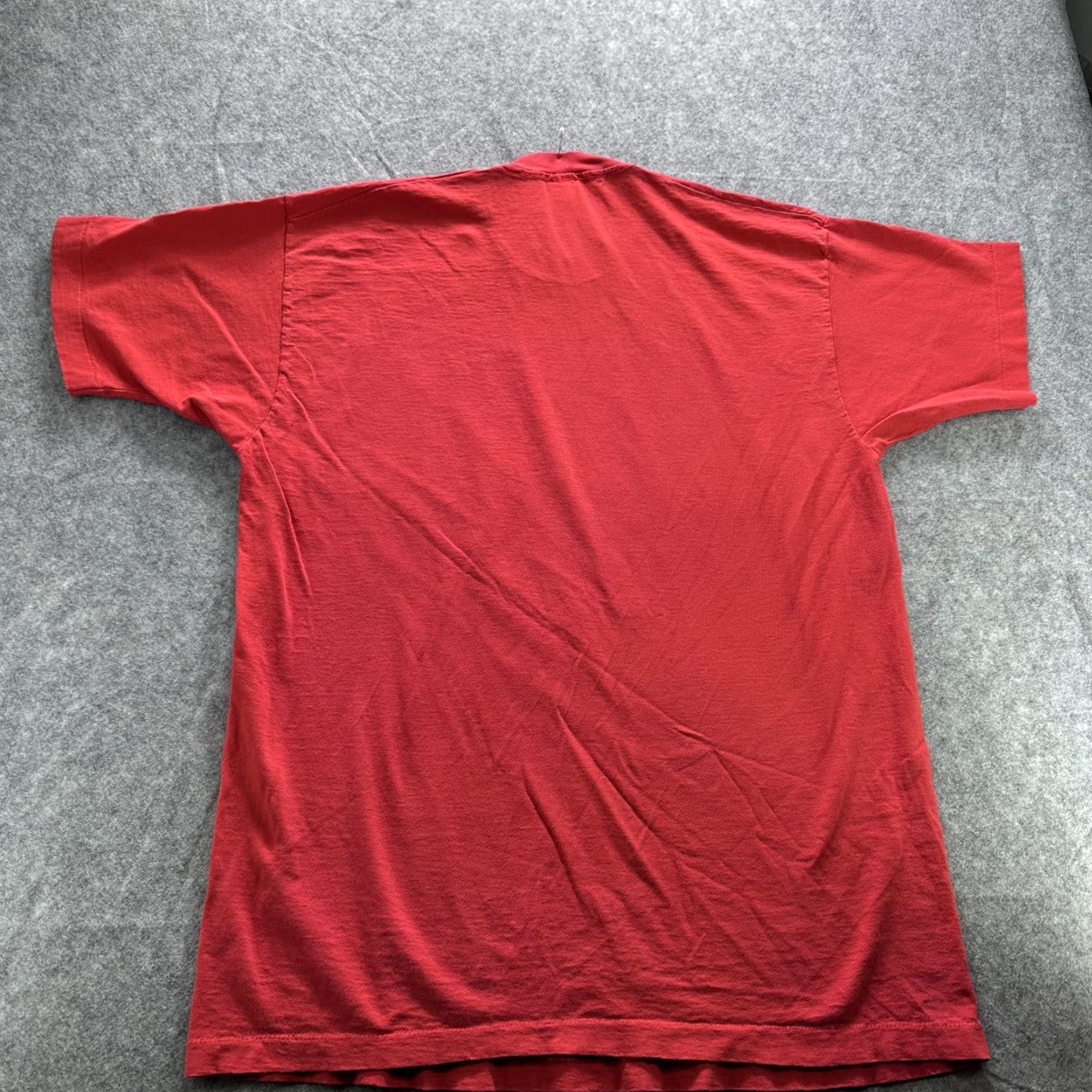 Fruit Of The Loom VINTAGE Quaker Walk To Fight Hunger Shirt Mens 2XL Red 1993 Promo Graphic 90s Size US XXL / EU 58 / 5 - 7 Thumbnail