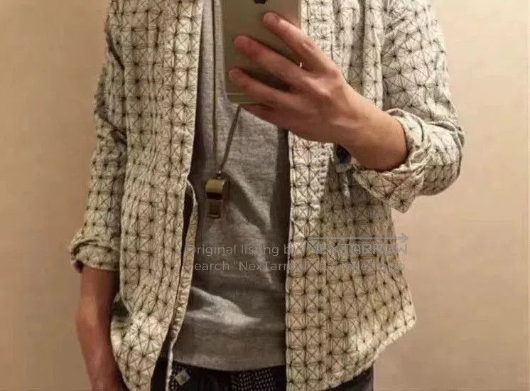 Visvim visvim ict lhamo shirt with white embroidery. Size US M / EU 48-50 / 2 - 5 Thumbnail