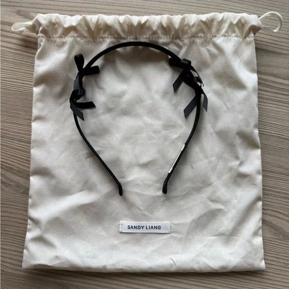 Sandy Liang Sandy Liang Sergio Bow Headband Size ONE SIZE - 6 Thumbnail