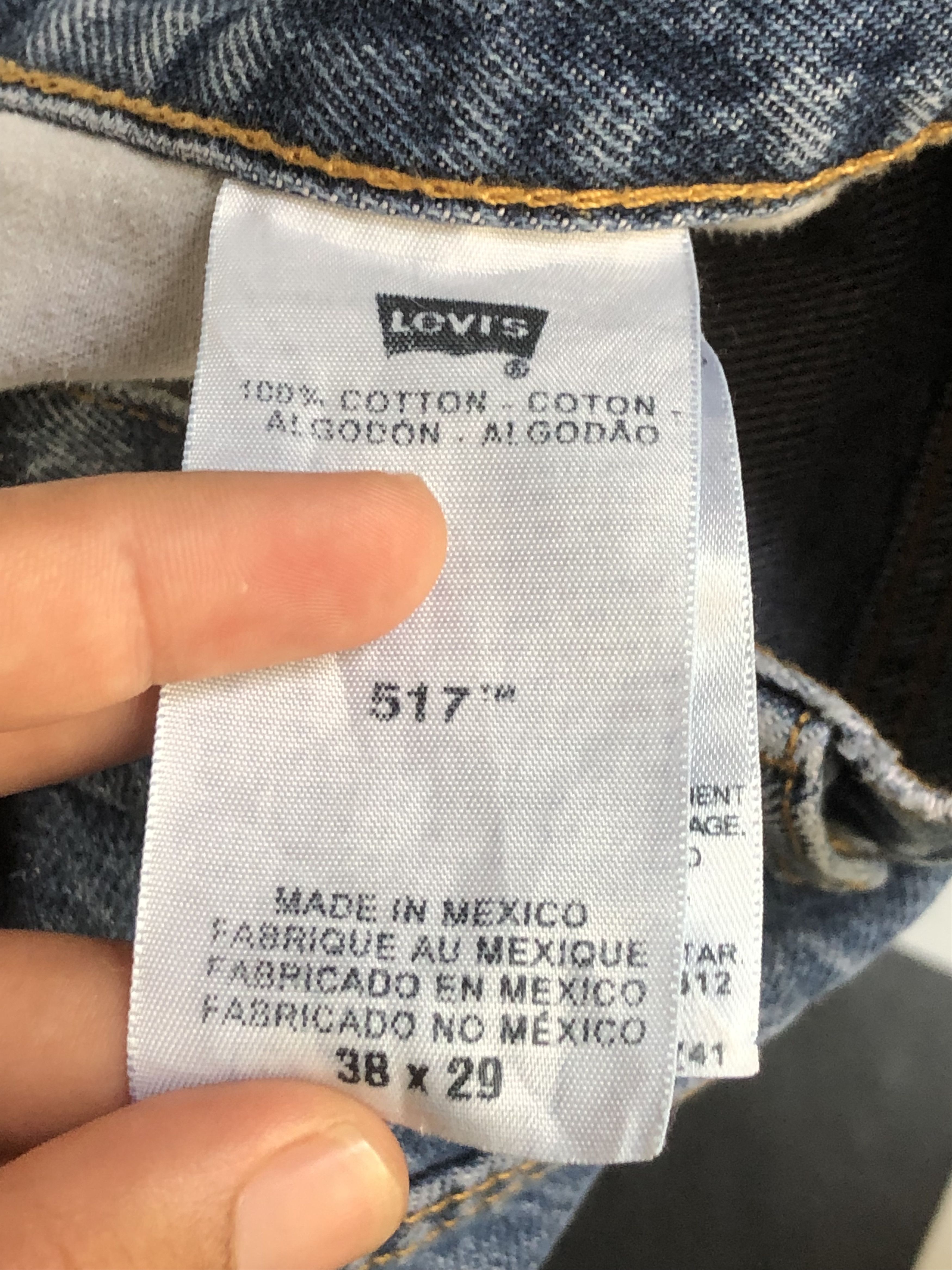 Levi's × Vintage Vintage Levis 517 Flare Jean L363 Size US 37 - 11 Thumbnail