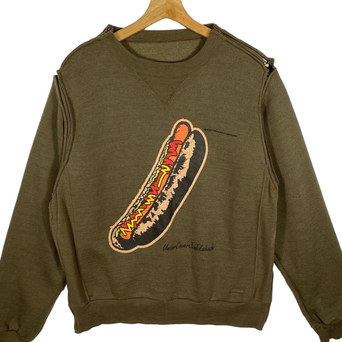 Jun Takahashi × Undercover × Vintage Undercover Small-Parts Hotdog/Glizzy Sweater AW99-00 Size US M / EU 48-50 / 2 - 5 Thumbnail