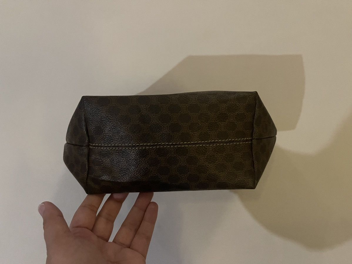 Celine × Vintage Celine Macadam Triomphe Pochette Handbag Size ONE SIZE - 9 Thumbnail