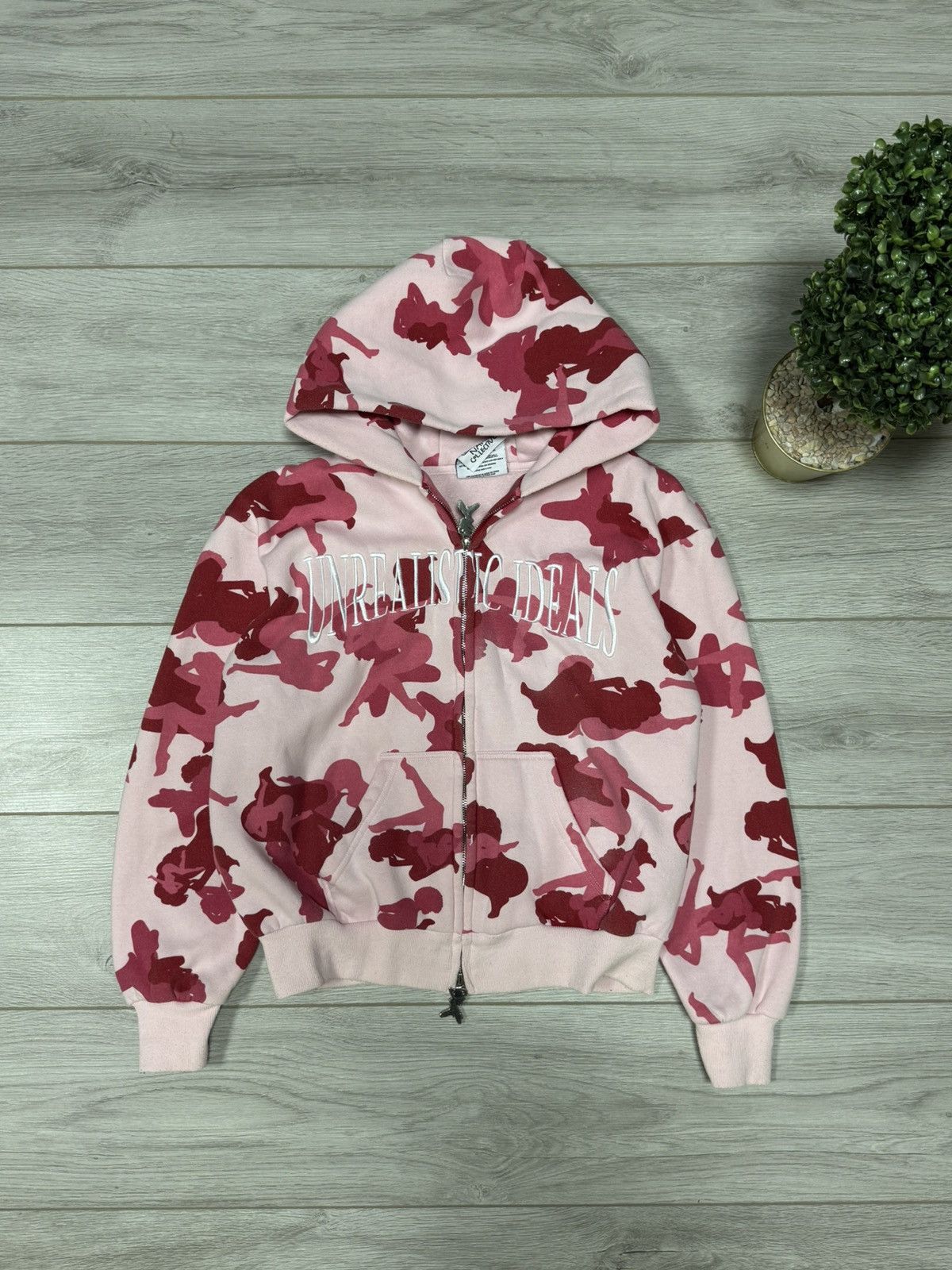 Named Collective Named Collective Unrealistic Ideals camo zip monogram hoodie Size US S / EU 44-46 / 1 - 1 Thumbnail