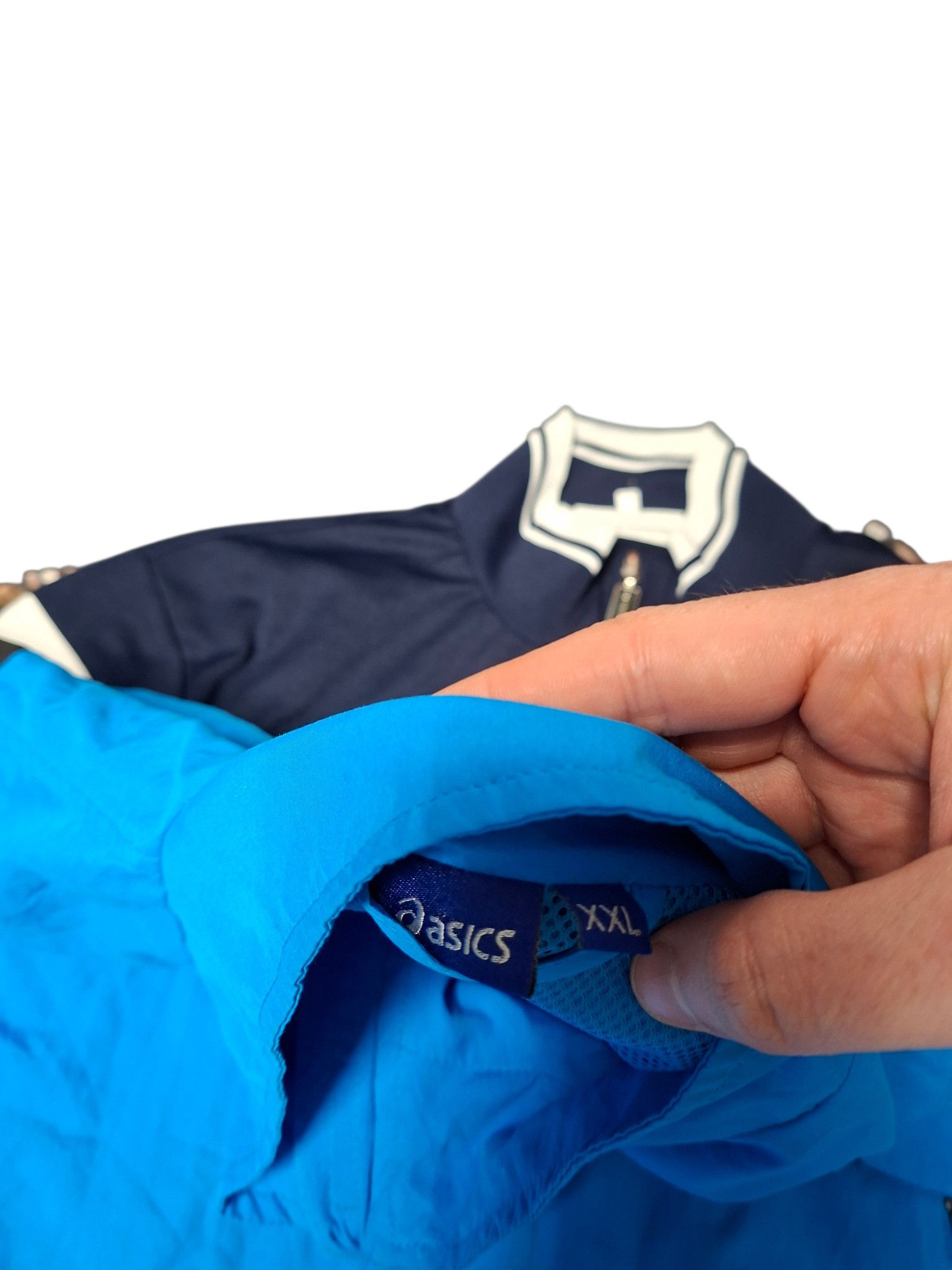 Asics ASICS VINTAGE NYLON TRACK JACKET Size US XXL / EU 58 / 5 - 4 Thumbnail