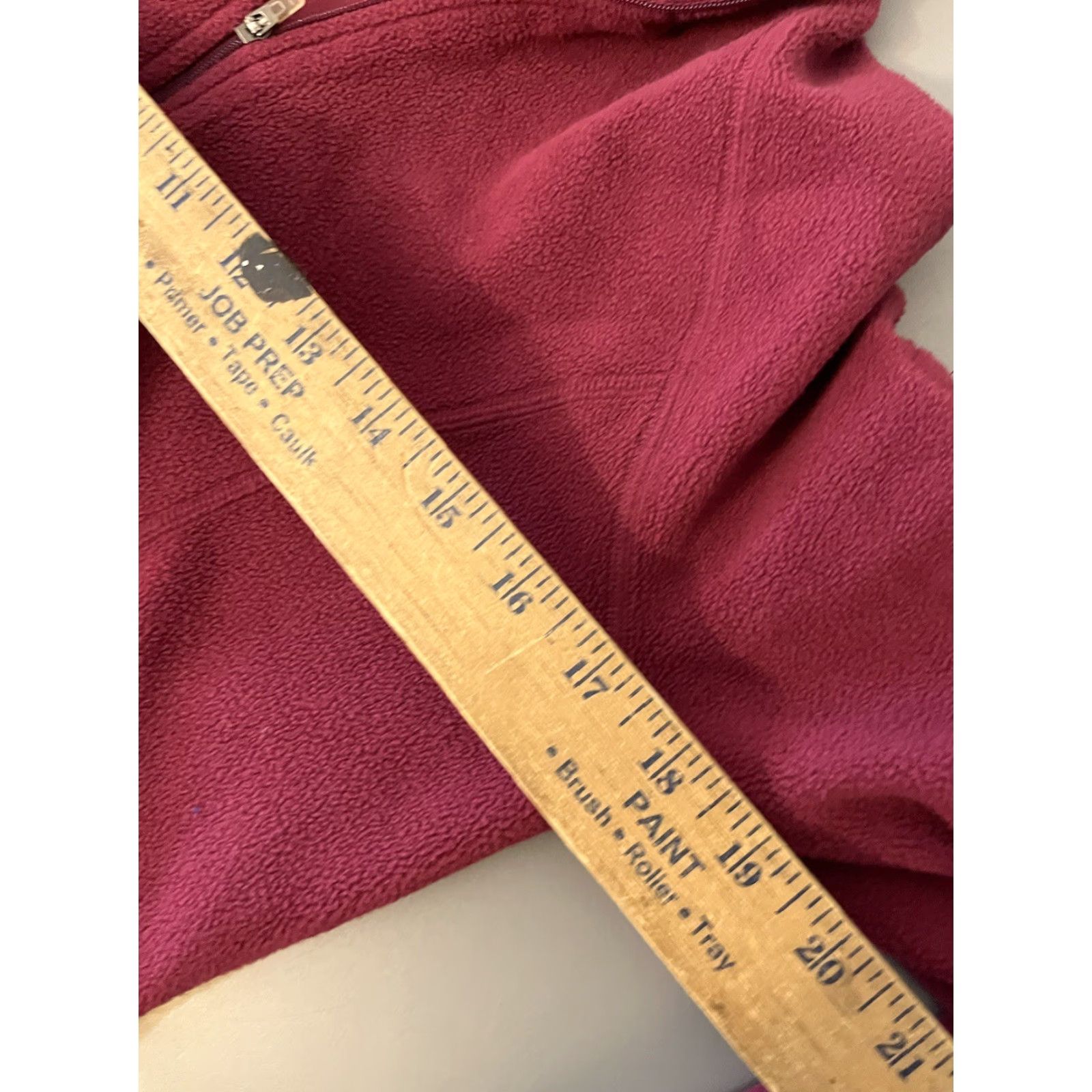 Vintage VINTAGE LL Bean Pullover Shirt XS Women Maroon 1/4 Zip Zip Half Pocket Pullover 100% Polyester Fleece Logo Zipper Womens Size XS / US 0-2 / IT 36-38 - 6 Thumbnail