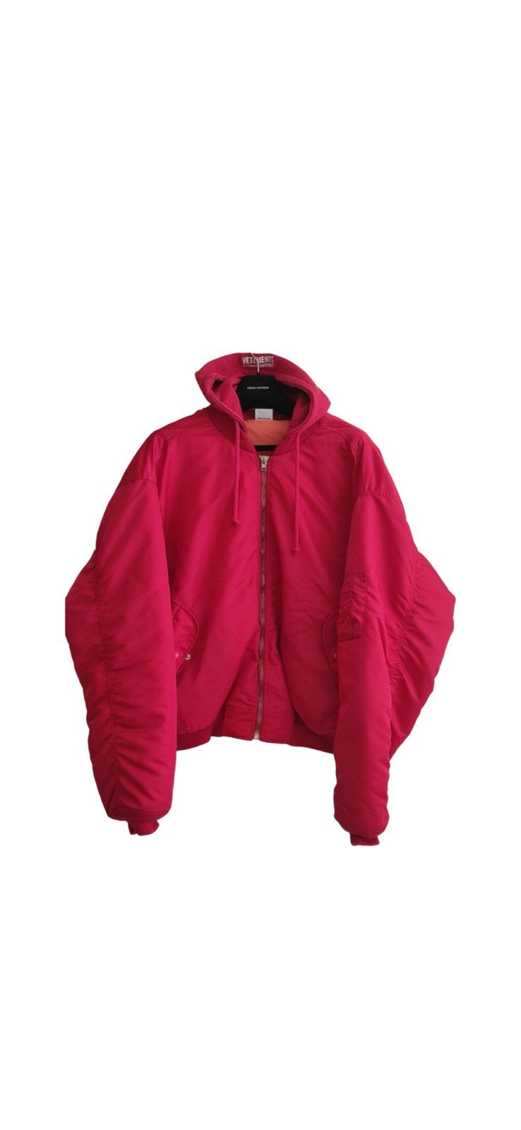 Vetements Fw17 red bomber jacket Size US XS / EU 42 / 0 - 1 Thumbnail