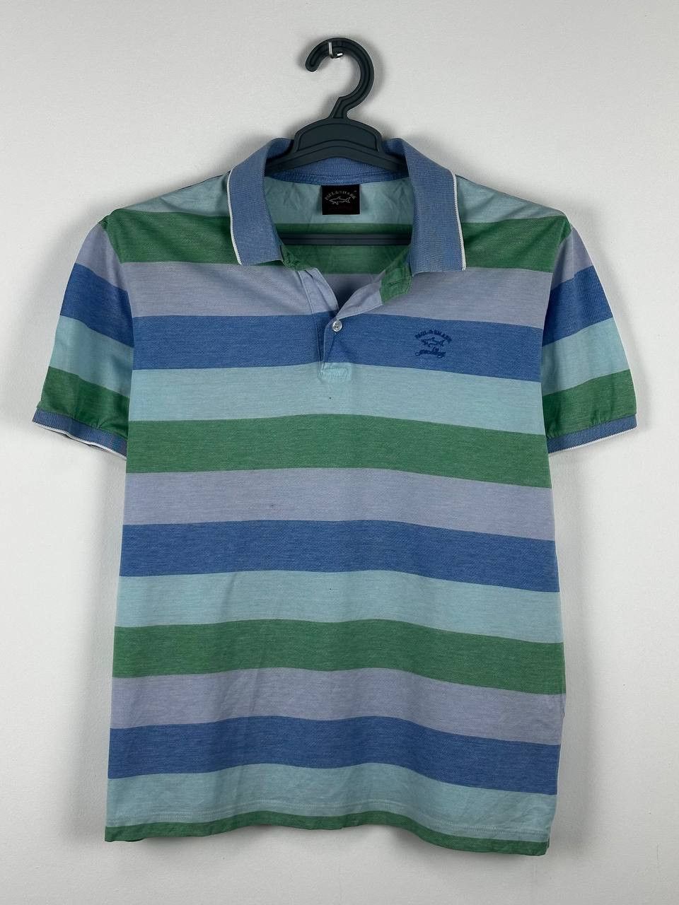 Designer × Paul & Shark Mens Paul Shark Yachting Polo Striped Size US M / EU 48-50 / 2 - 2 Thumbnail