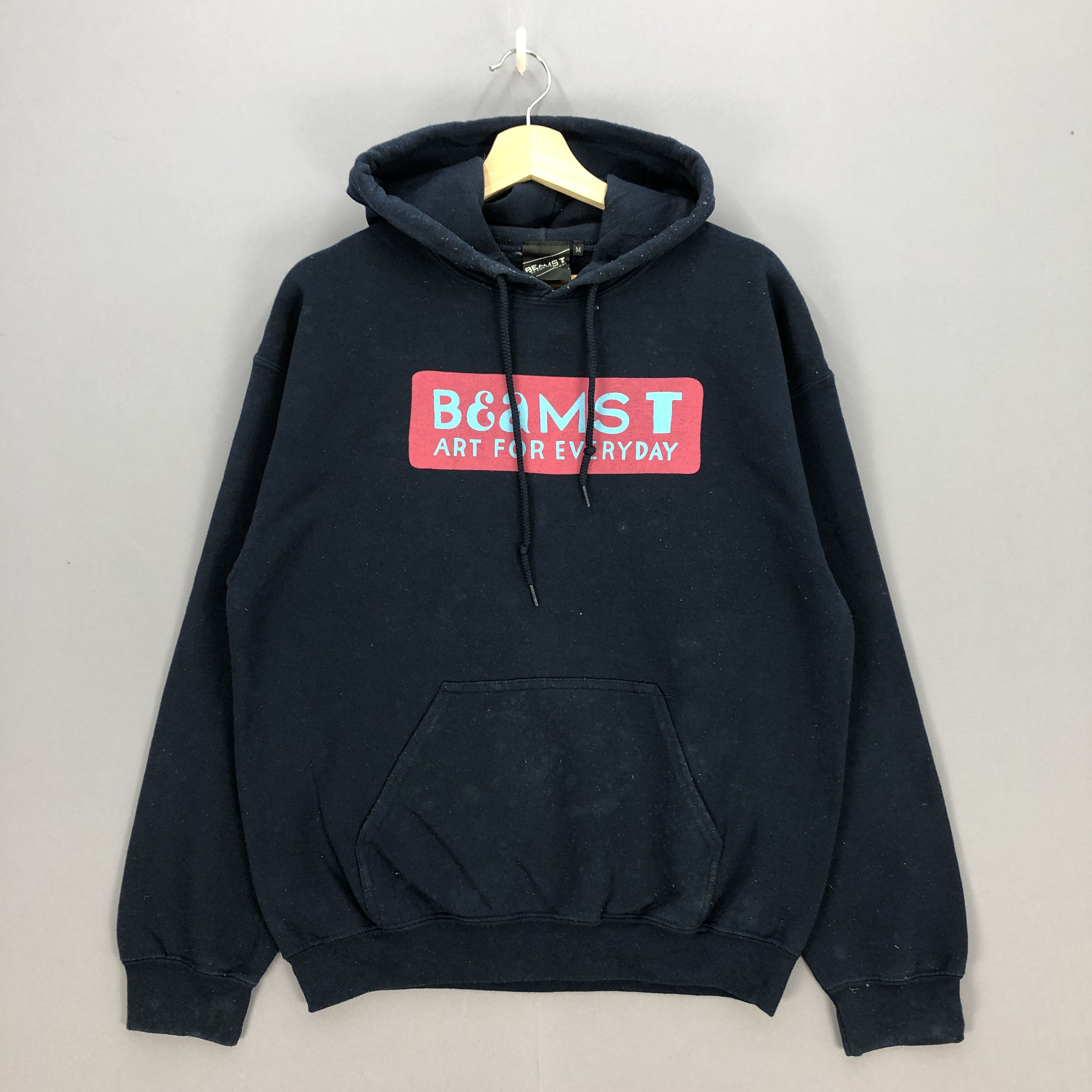 Beams Plus × Vintage Vintage Beams Sweatshirt Hoodie Beams Sweater Hooded Size US M / EU 48-50 / 2 - 3 Thumbnail