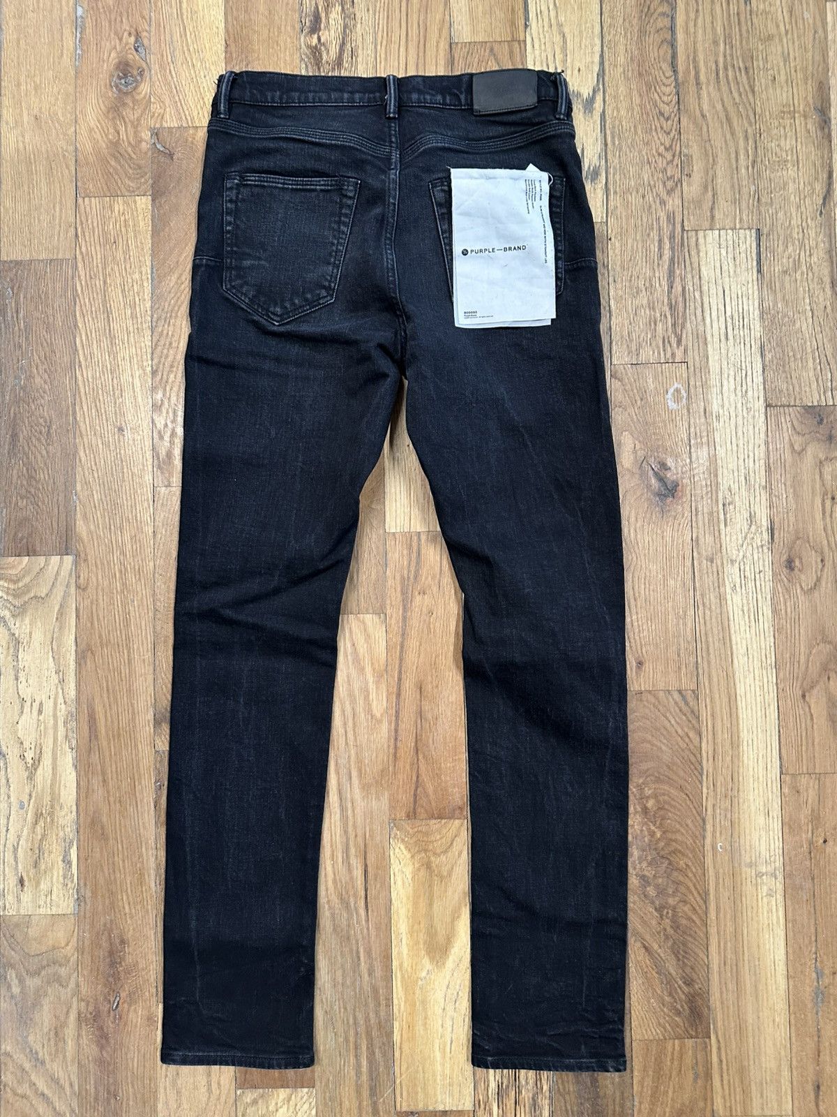 Purple Brand Purple Brand Plain Faded Black Denim Jeans Size 30 Size US 30 / EU 46 - 2 Thumbnail