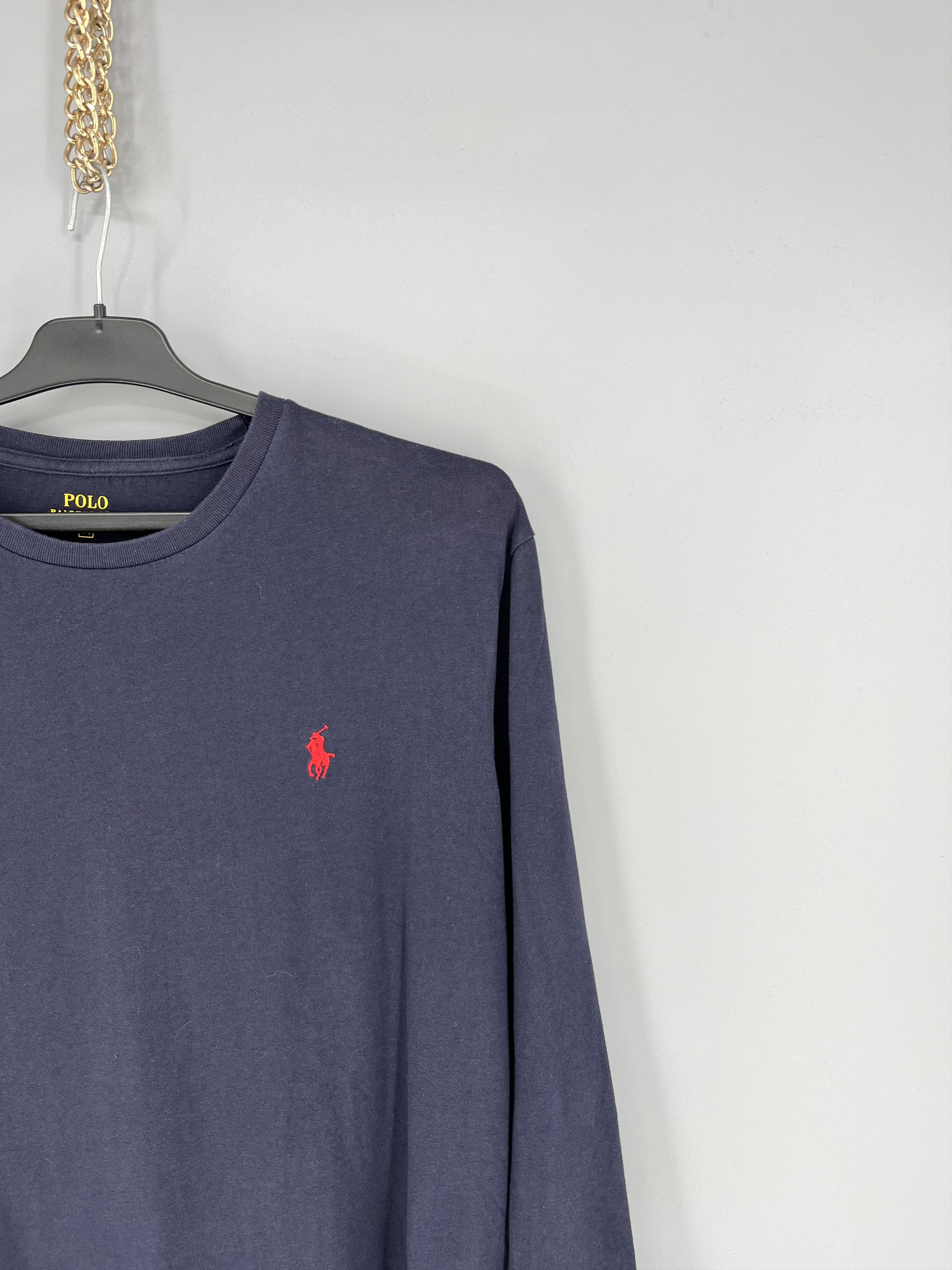 Polo Ralph Lauren Vintage Polo Ralph Lauren Pony Long Sleeve TShirt Size M Y2K Size US M / EU 48-50 / 2 - 5 Thumbnail