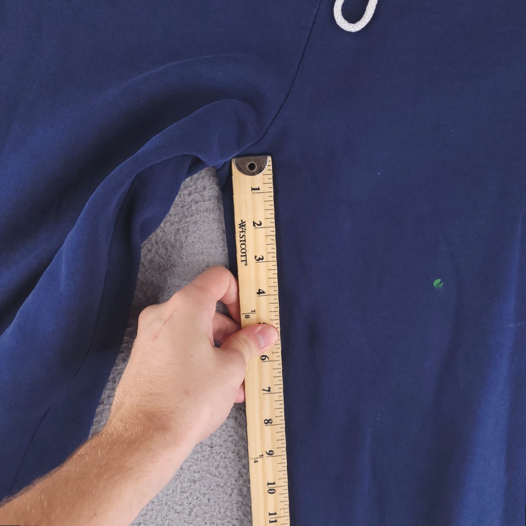 Vintage VINTAGE Russell Sweatpants Mens Large Made USA Classic Fit Straight Fit Pants Blue Size US 33 - 6 Thumbnail