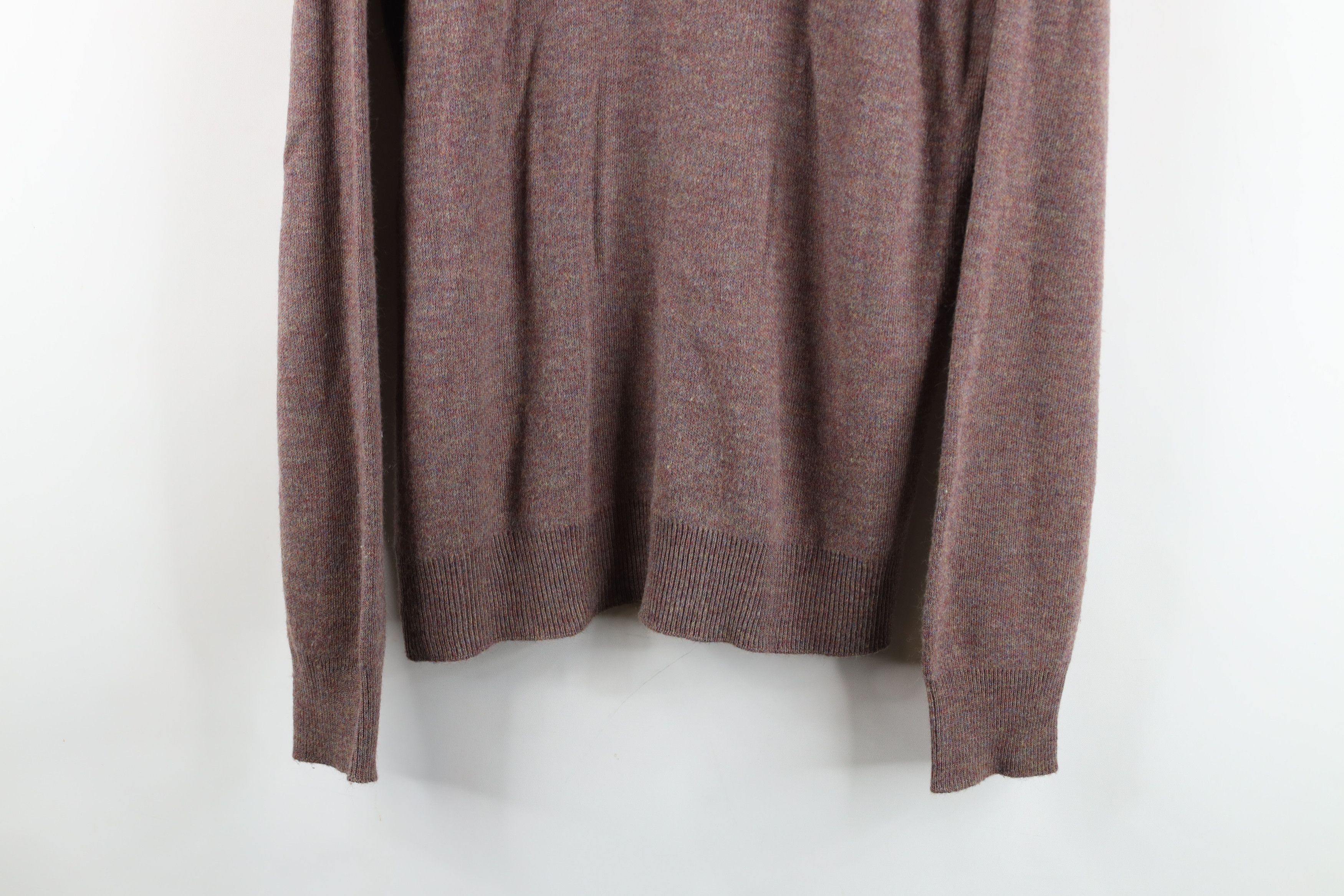 Vintage Vintage 70s Streetwear Rainbow Fleck Soft Knit Sweater USA Size US L / EU 52-54 / 3 - 3 Thumbnail