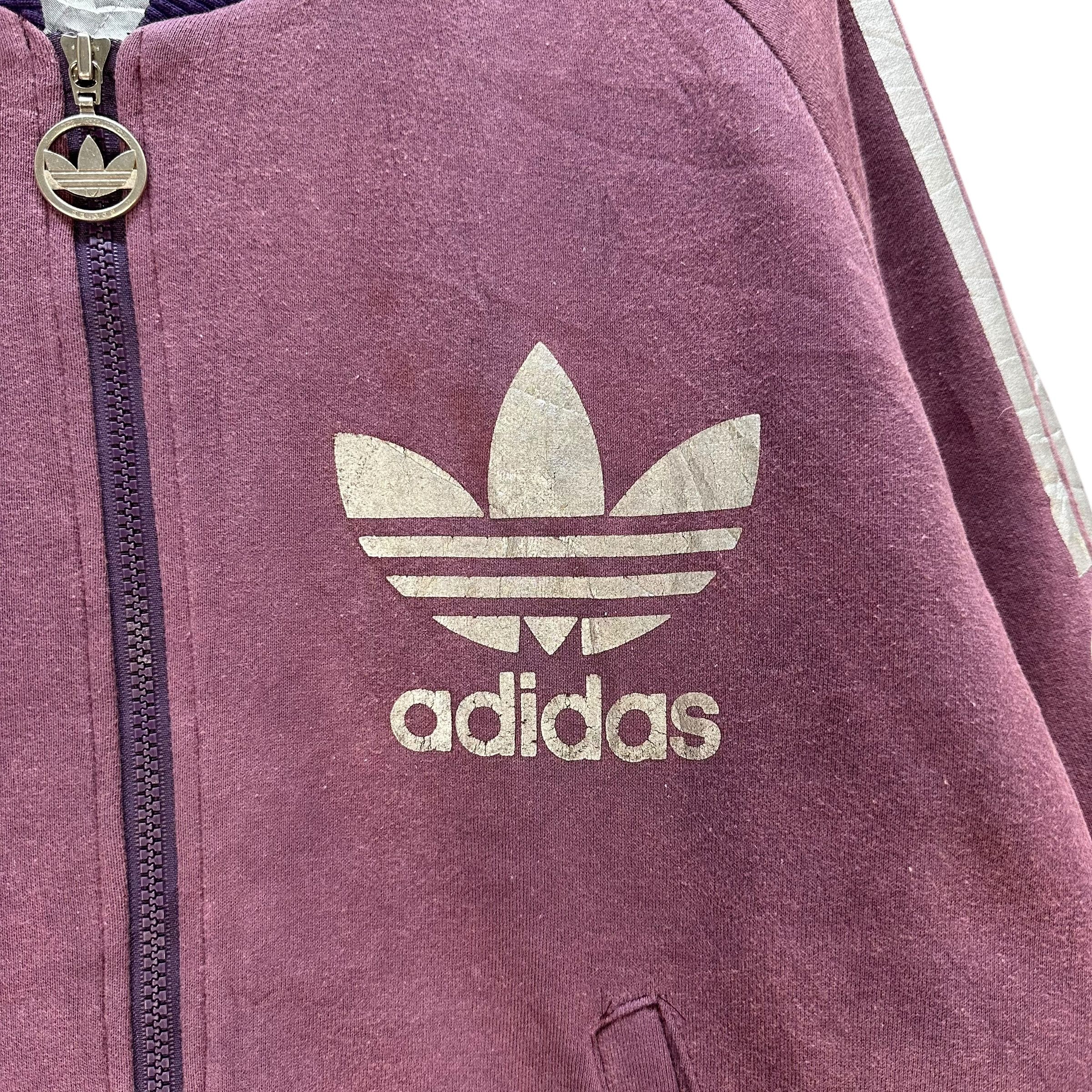 Adidas Vintage 90's ADIDAS Trefoil Big Logo Bomber Jacket #A79-1905 Size US L / EU 52-54 / 3 - 3 Thumbnail