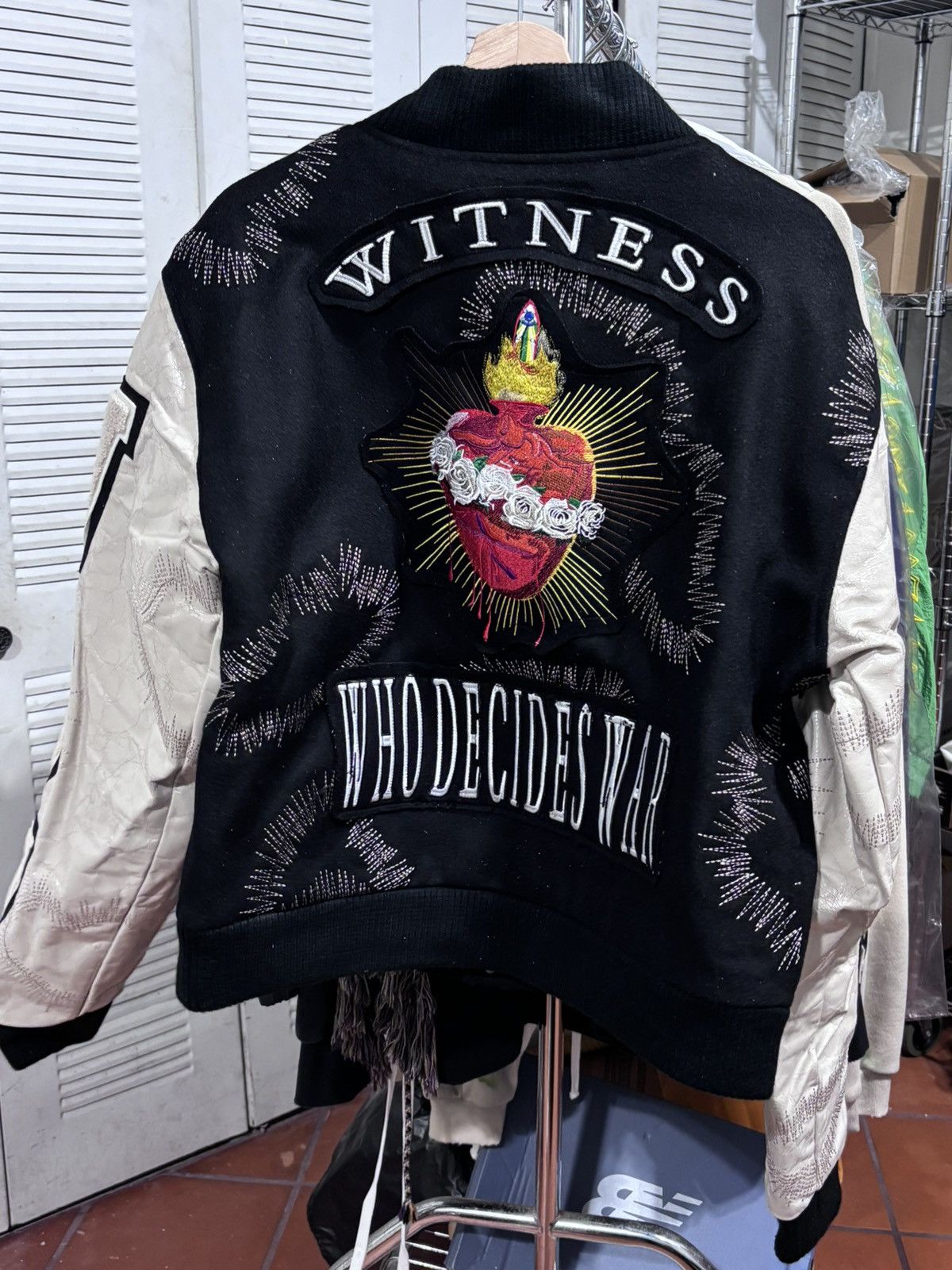 Who Decides War WHO DECIDES WAR NAMESAKE VARSITY JACKET Size US L / EU 52-54 / 3 - 6 Thumbnail
