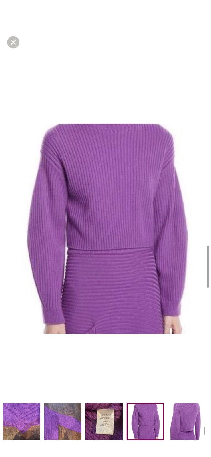 Tibi Ribbed Turtleneck Sweater Tibi Size S / US 4 / IT 40 - 7 Thumbnail