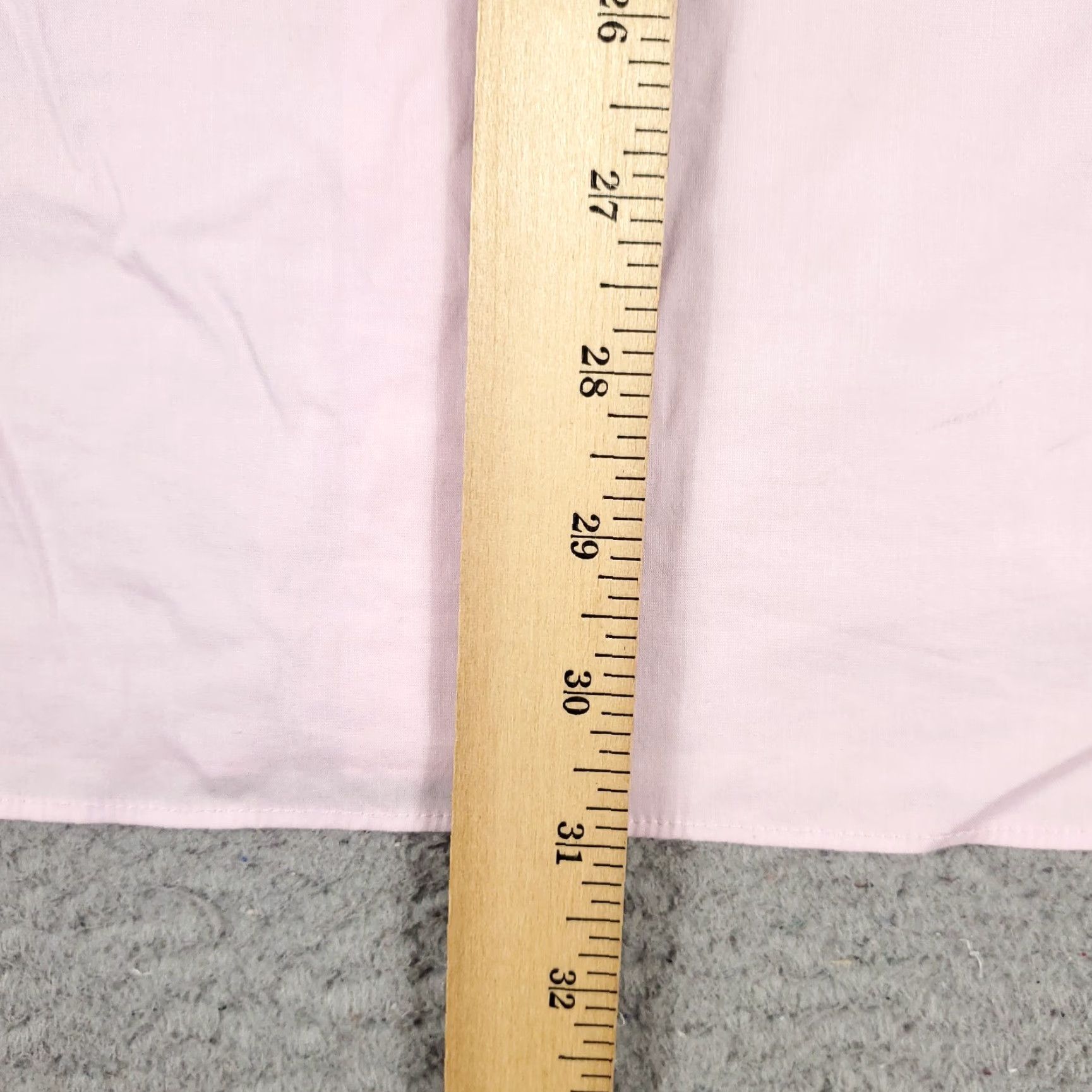 Ralph Lauren Ralph Lauren Shirt Mens XL Pink Solid Cotton Long Sleeve Button-Down Size US XL / EU 56 / 4 - 4 Thumbnail