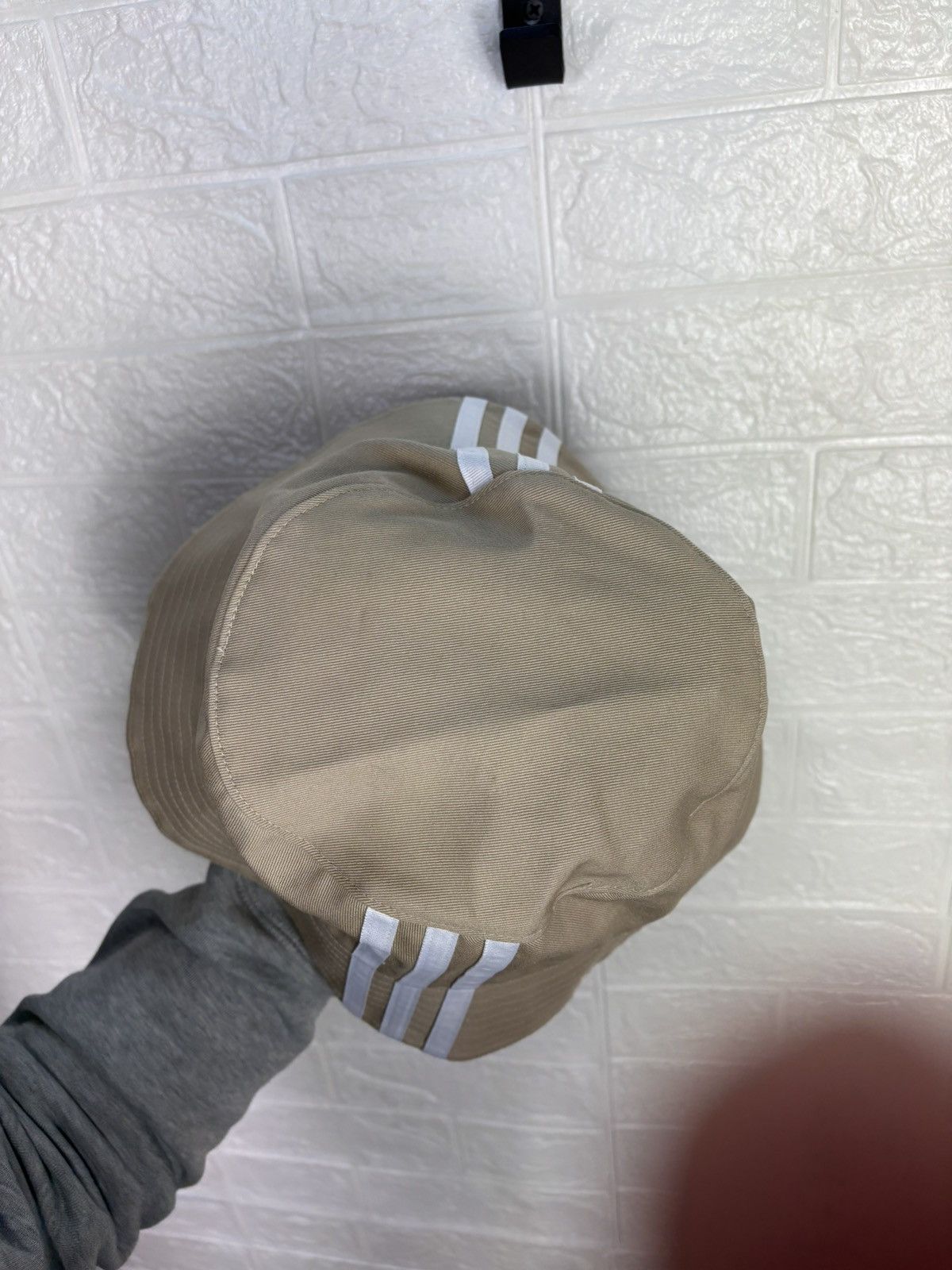 Adidas Adidas X Oasis 25 Originals Beige Bucket Hat Size OS Size ONE SIZE - 5 Thumbnail