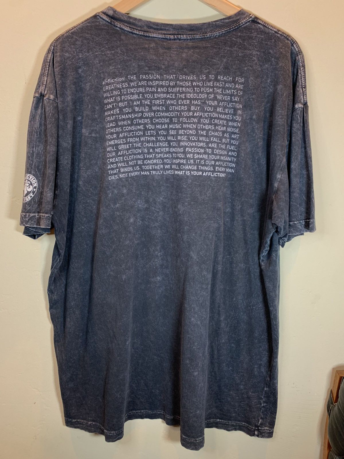 Affliction × Designer × Vintage *RARE* Affliction Definition Lead When Others Follow Shirt Size US XXL / EU 58 / 5 - 2 Thumbnail