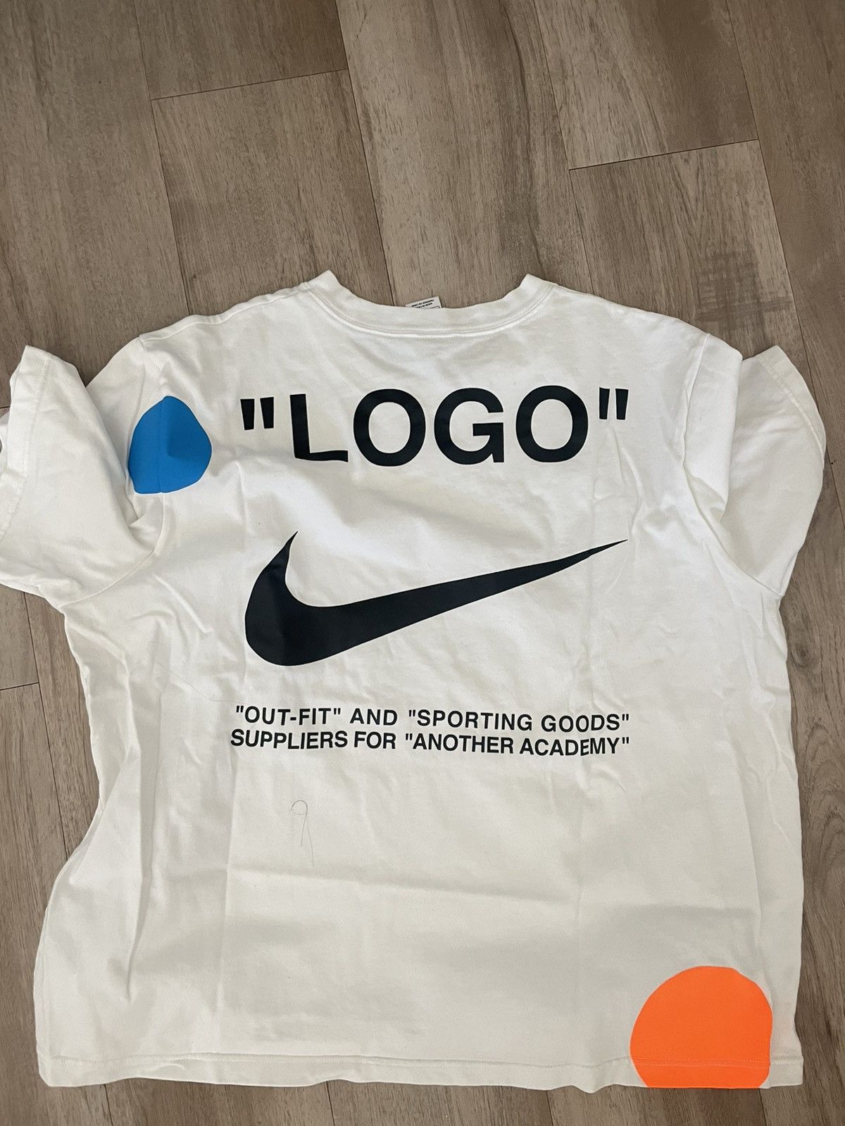 Off-White Offshore Nike tee Size US L / EU 52-54 / 3 - 2 Thumbnail