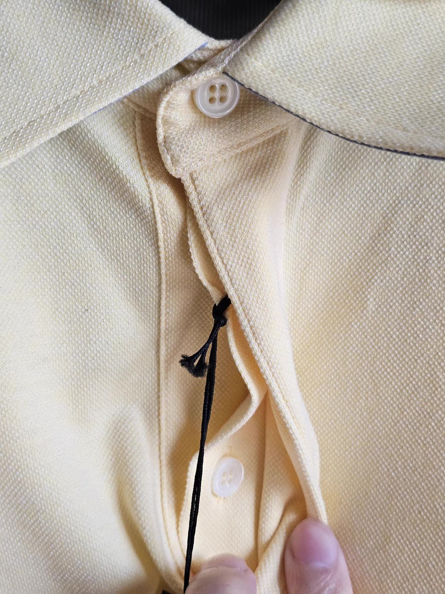 Ermenegildo Zegna Ermenegildo Zegna Main Line Short Sleeve Polo Shirt, Q4 Size US L / EU 52-54 / 3 - 3 Thumbnail