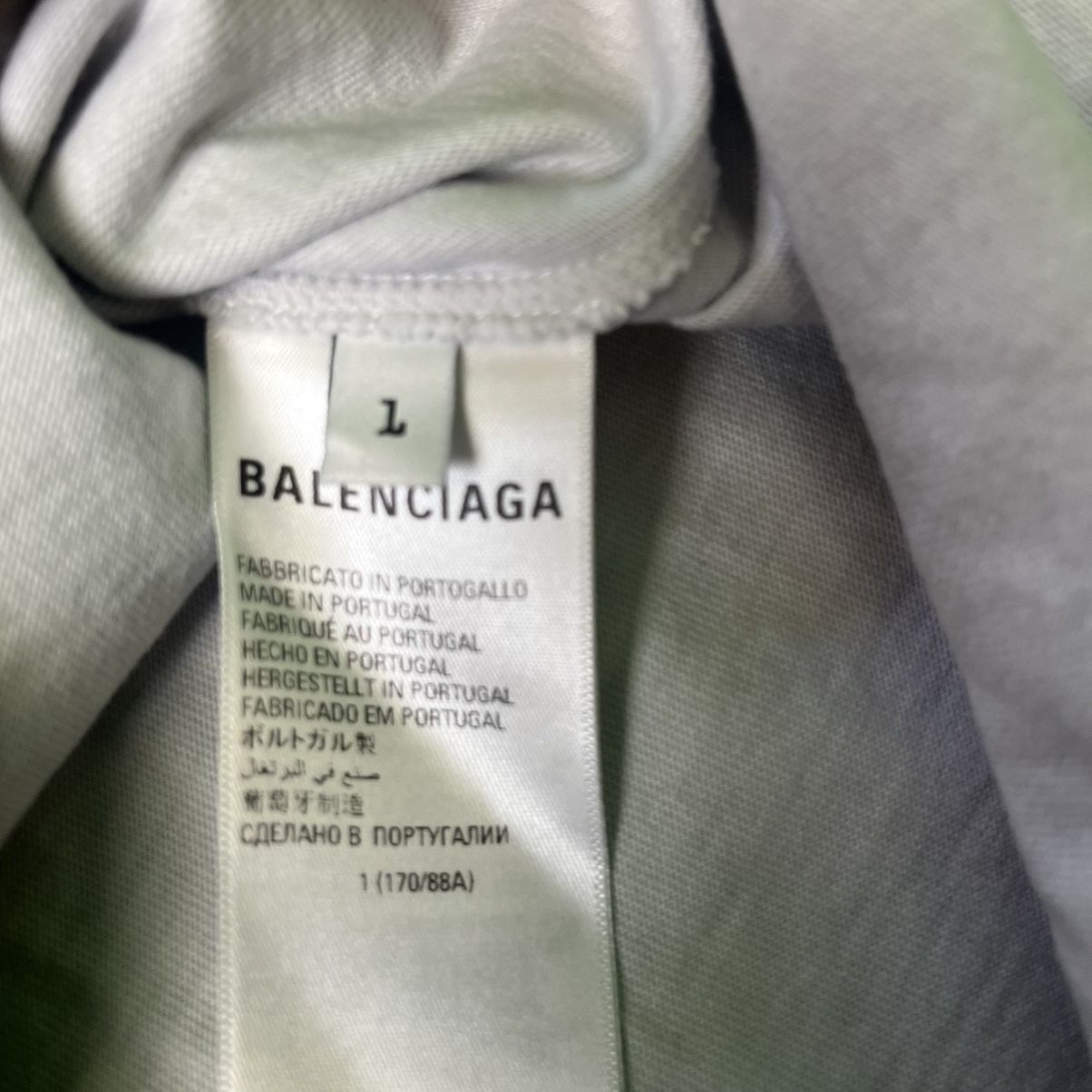 Balenciaga Balenciaga Metal Logo Grey T-Shirt Size US S / EU 44-46 / 1 - 8 Thumbnail