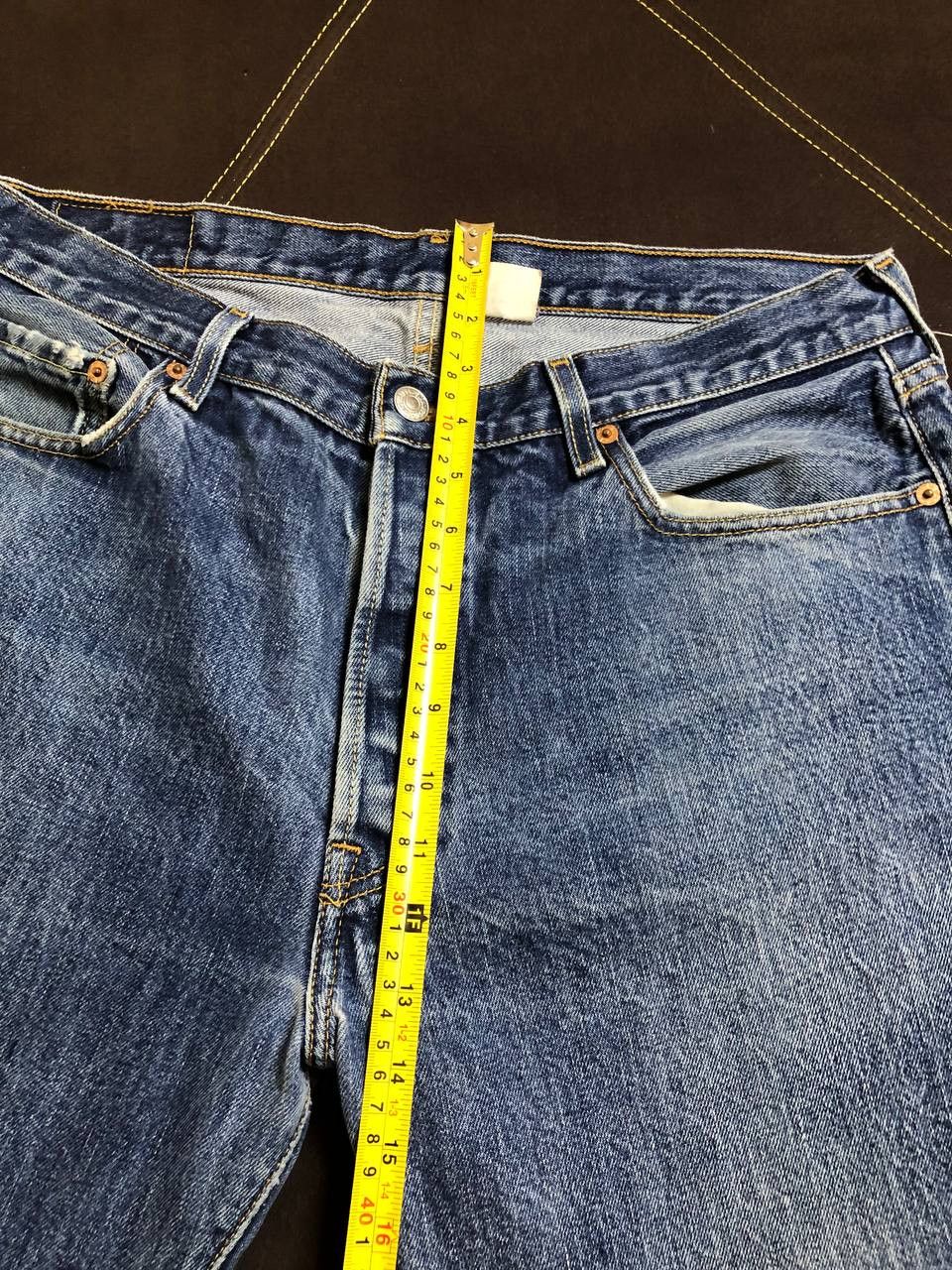 Levi's Levis 501 Jeans Mens Denim Straight Distressed * Size US 36 / EU 52 - 10 Thumbnail
