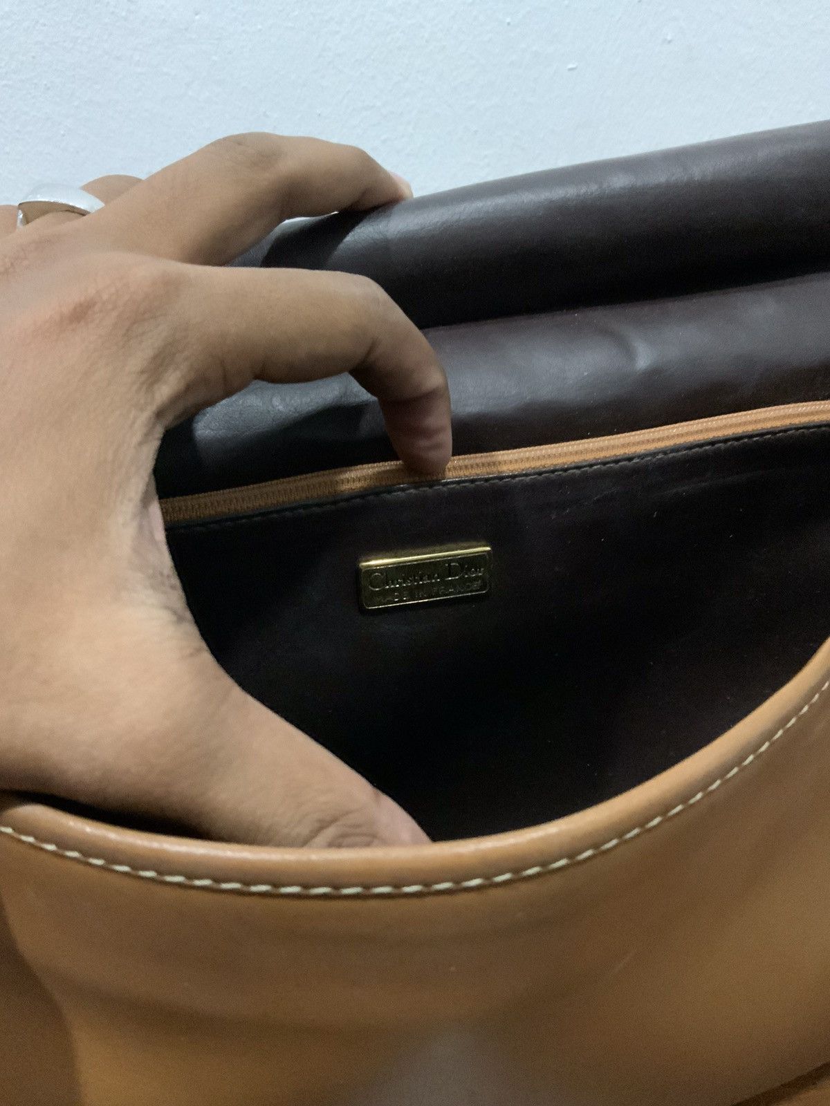 Christian Dior Monsieur Vintage Christian Dior Leather Sling Bag Size ONE SIZE - 13 Thumbnail
