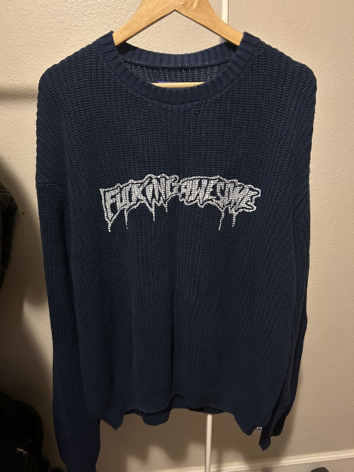 FUCKING AWESOME Drip Logo Sweater