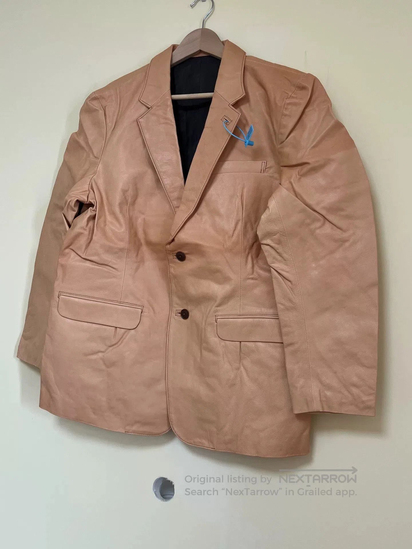 Japanese Brand Tenjin Works CJ03 Leather Jacket. Size US XXS / EU 40 - 2 Thumbnail
