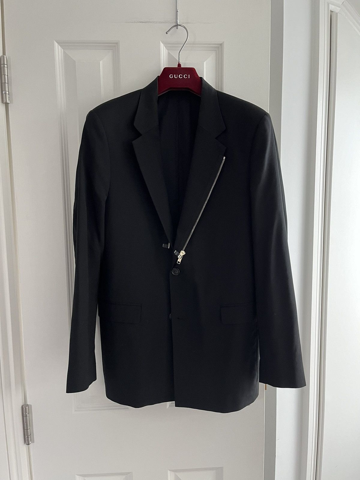 Kris Van Assche Kris Van Assche Signature Zipped Blazer Size 50S - 2 Thumbnail