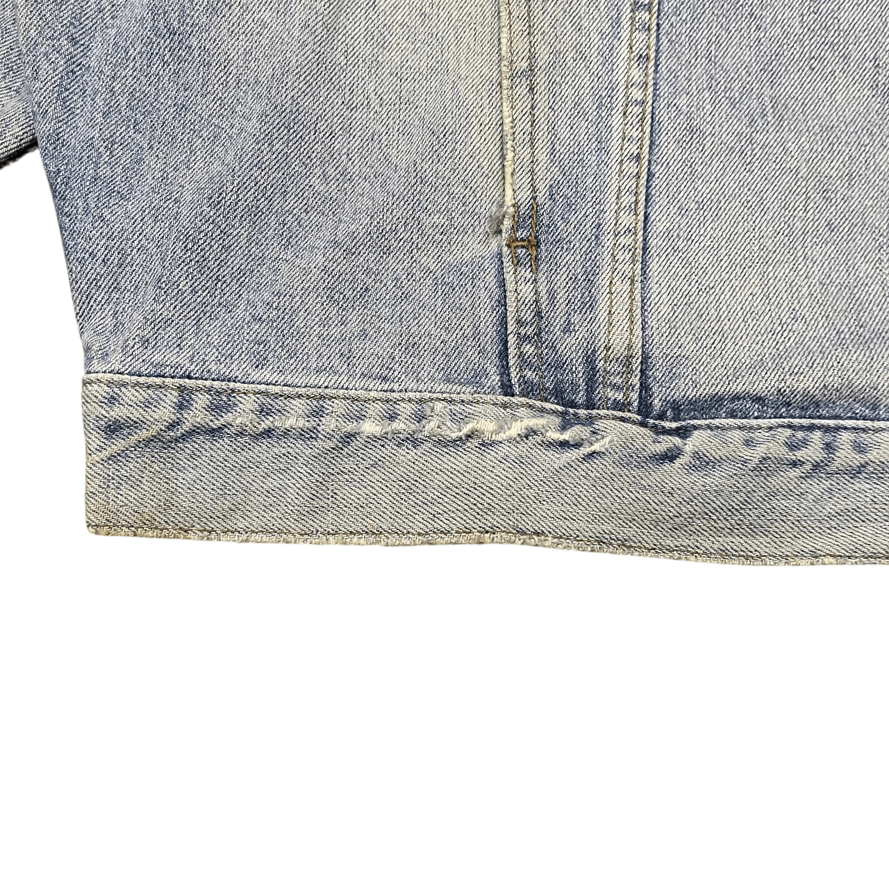 Big John Vintage 70s Big John Distressed Denim Jacket Trucker Size US XXL / EU 58 / 5 - 7 Thumbnail