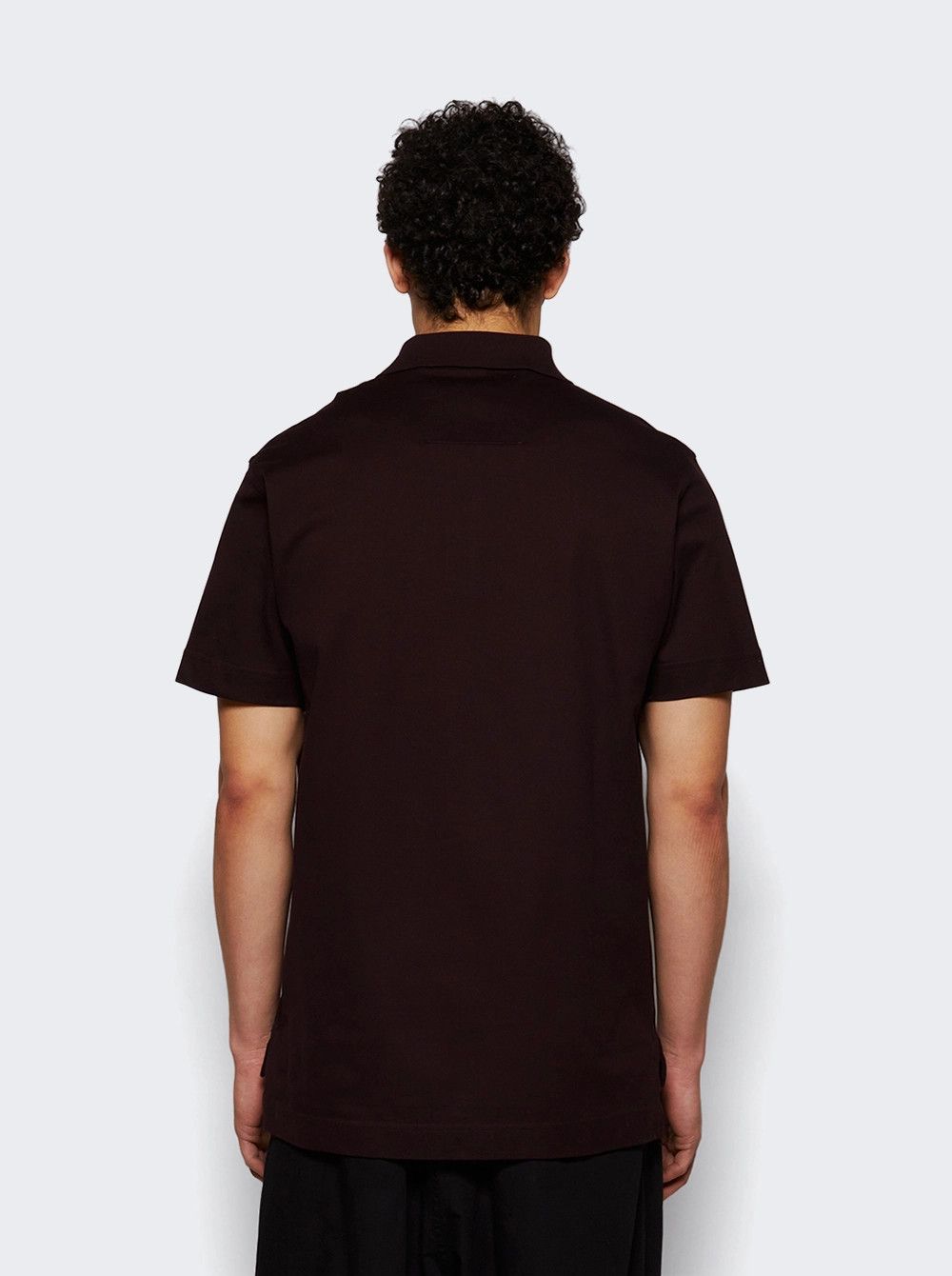 Givenchy o1mle0326 Classic Fit Polo Shirt in Burgundy Size US XXL / EU 58 / 5 - 4 Thumbnail