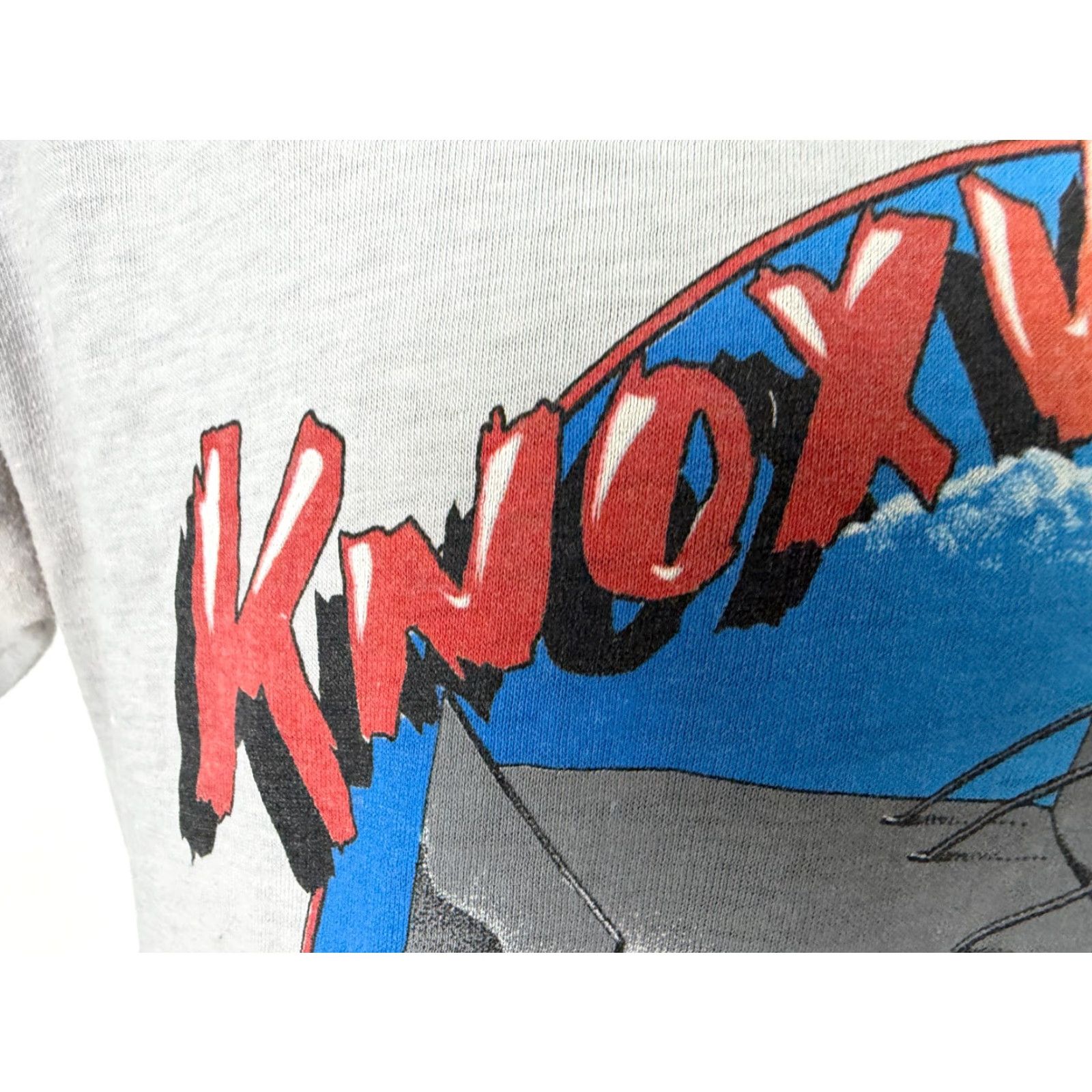 Vintage VINTAGE Knoxville Nationals Shirt Baseball Logo 80s Shirt Mens Large Gray 80s Cars Sports USA Size US L / EU 52-54 / 3 - 4 Thumbnail
