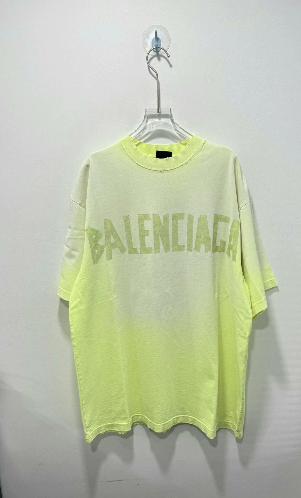 Balenciaga Balenciaga Logo Tape Short Sleeve Tee Size US M / EU 48-50 / 2 - 1 Thumbnail