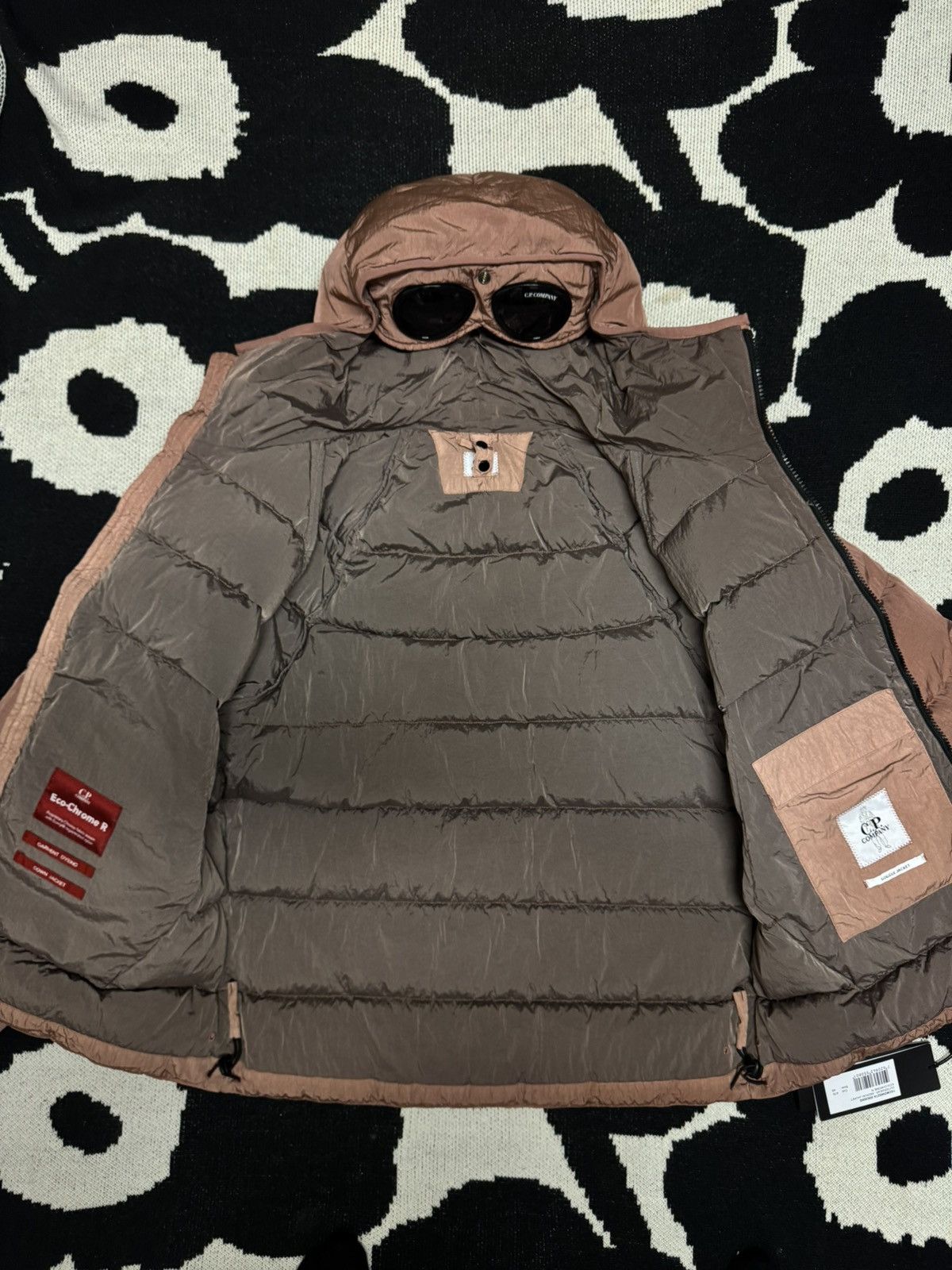 C.P. Company C.P Company Eco Chrome-R Google Down Jacket Size US S / EU 44-46 / 1 - 4 Thumbnail