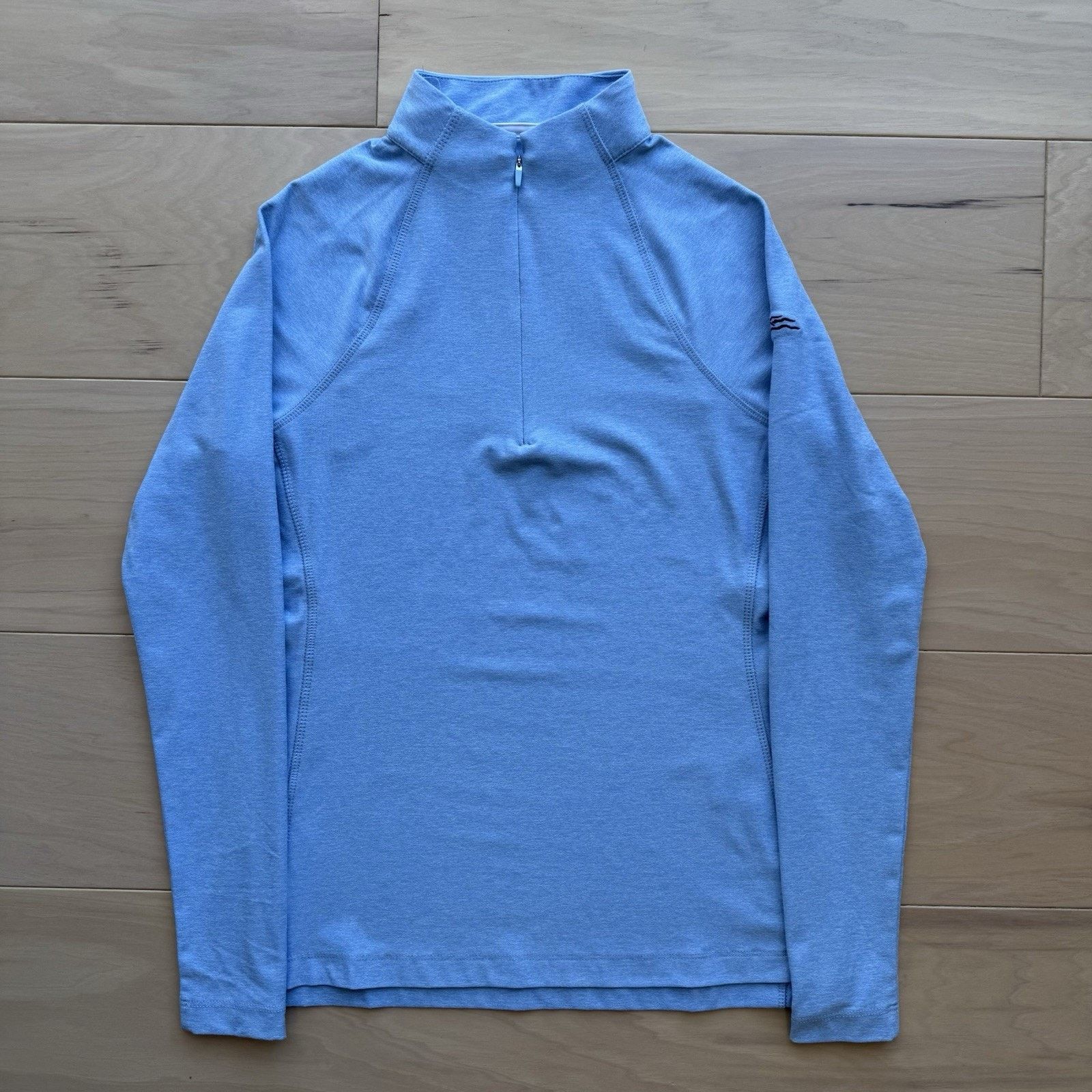 Peter Millar Peter Millar 1/4 Zip Pullover Women's XS Blue Lightweight Size XS / US 0-2 / IT 36-38 - 2 Thumbnail