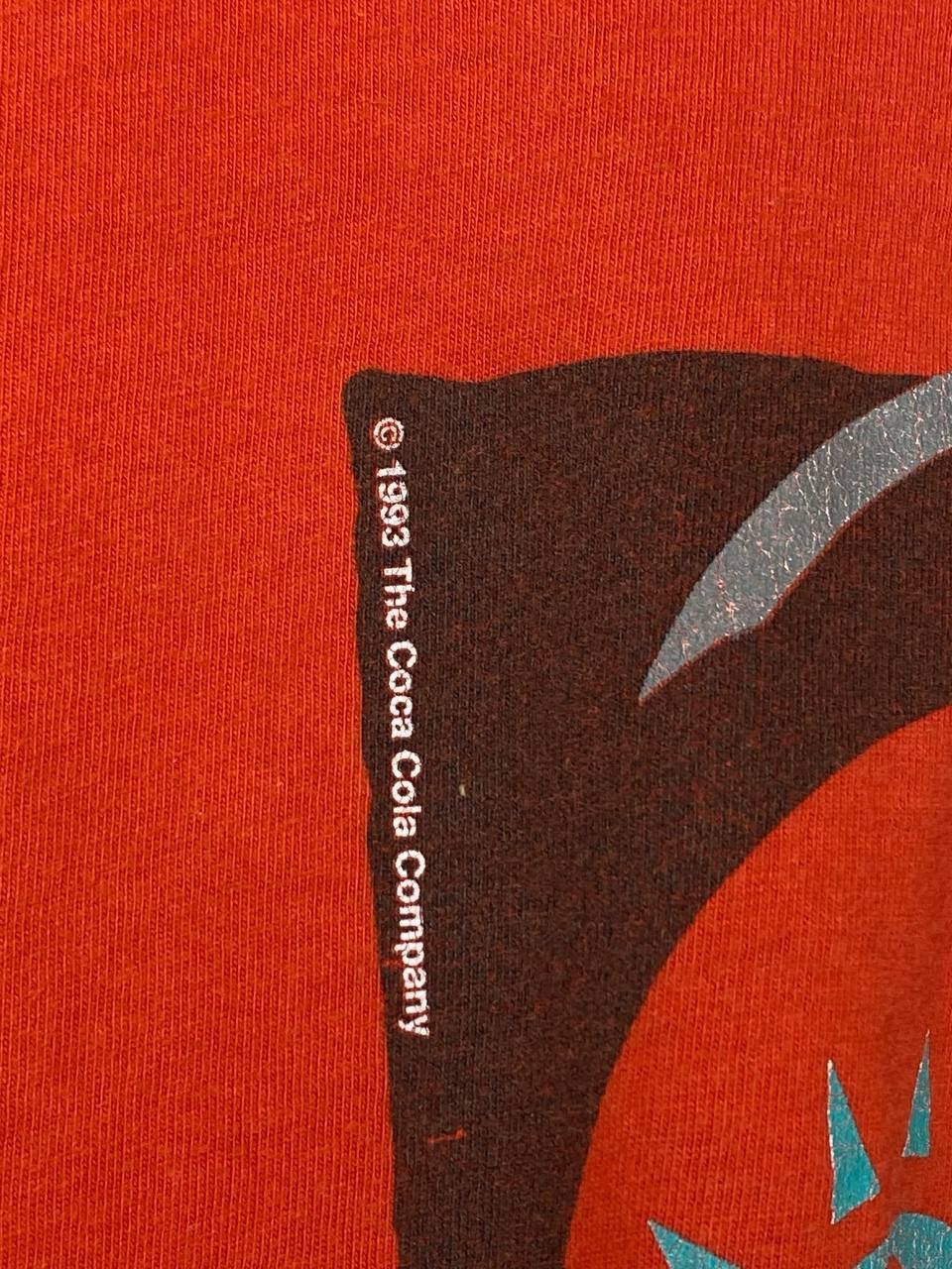 Coca Cola Vintage Coca Cola Is The Music 1993 Promo Graphic Tee Size US XL / EU 56 / 4 - 5 Thumbnail