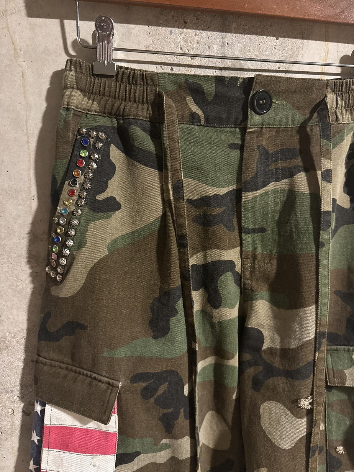 Japanese Brand Brainwashed Camo unreleased shorts Size US 38 / EU 54 - 2 Thumbnail