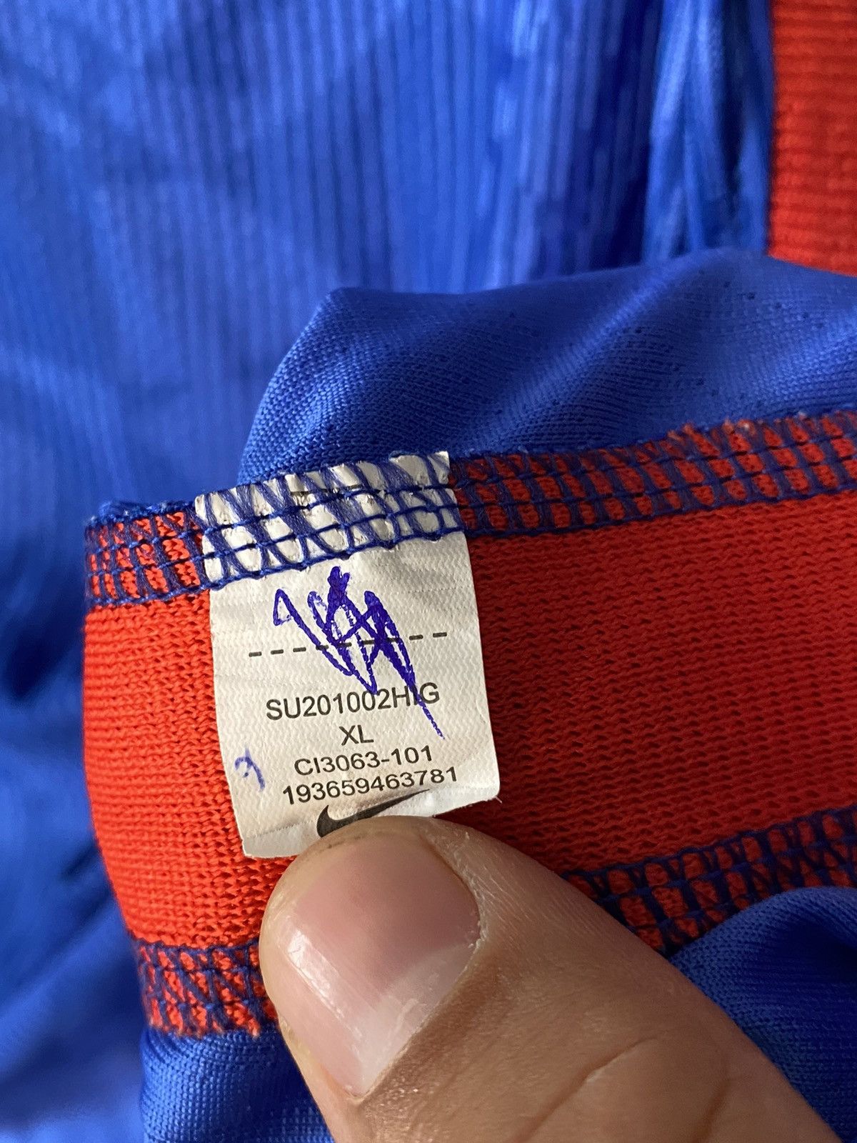 Nike England Nike Soccer Jersey 2020 Match Worn FIFA team Size US XL / EU 56 / 4 - 5 Thumbnail