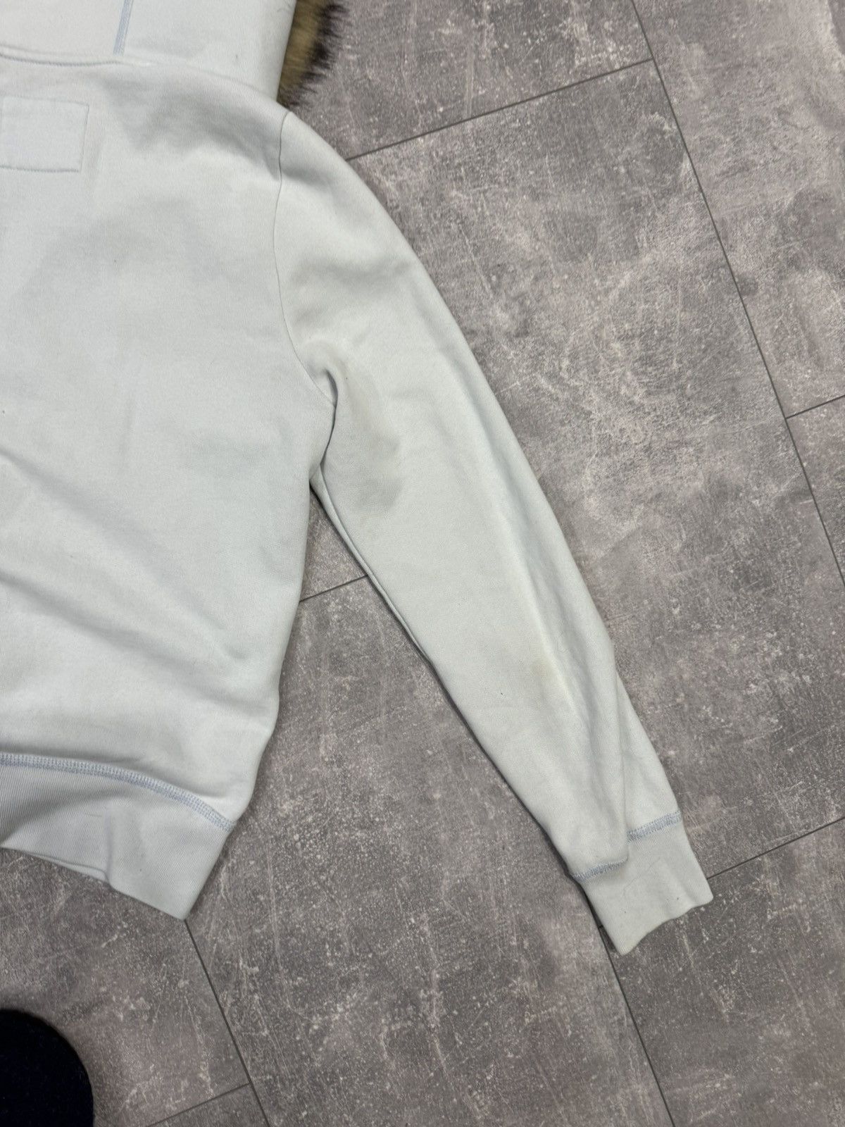 Abercrombie & Fitch Vintage Abercrombie & Fitch Fur Zip Hoodie Y2K Size US M / EU 48-50 / 2 - 10 Thumbnail
