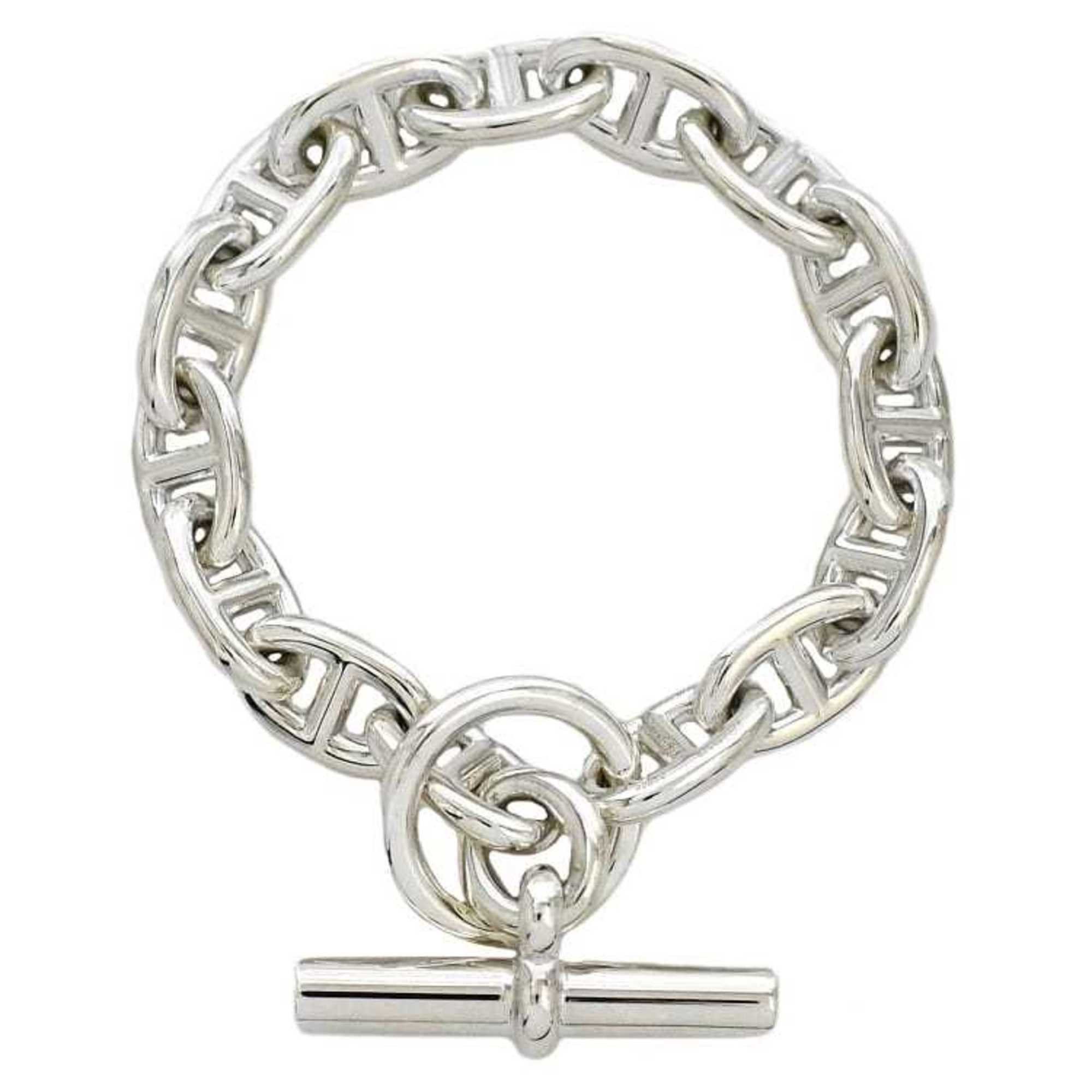 image of Hermes Bracelet Chaine D'ancle Silver 13 Pieces Ag 925 Link Ladies, Women's