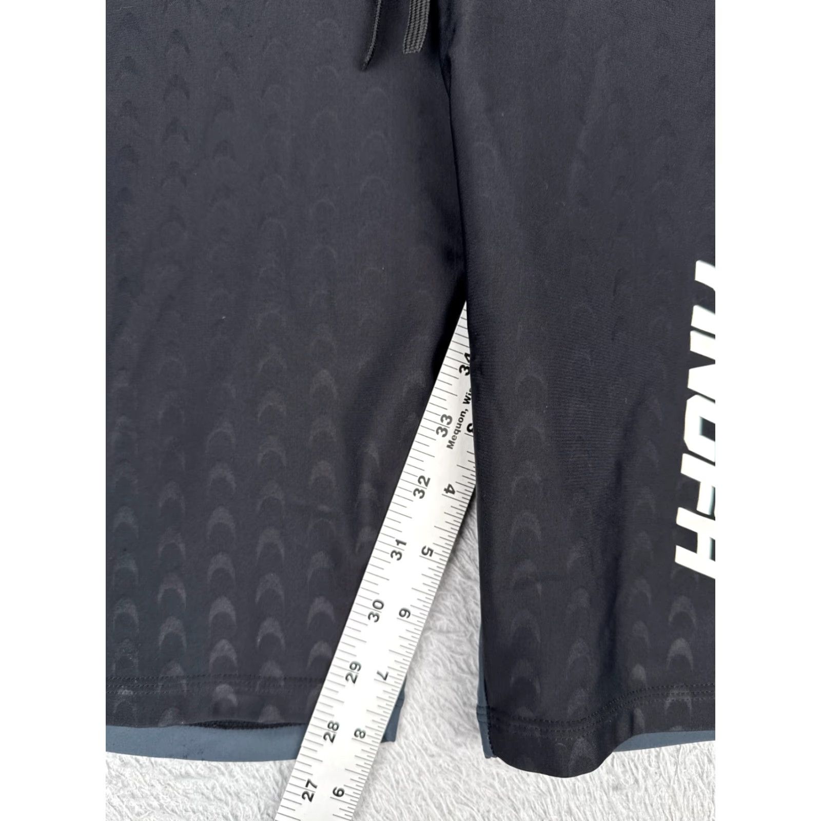 Swims Yingfa Shorts Jammer 2XL Black Gray Spandex Polyester Swim Bottom Men Regular 2XL Court Sports Lifeguard Training Water Polo Size US 39 - 6 Thumbnail