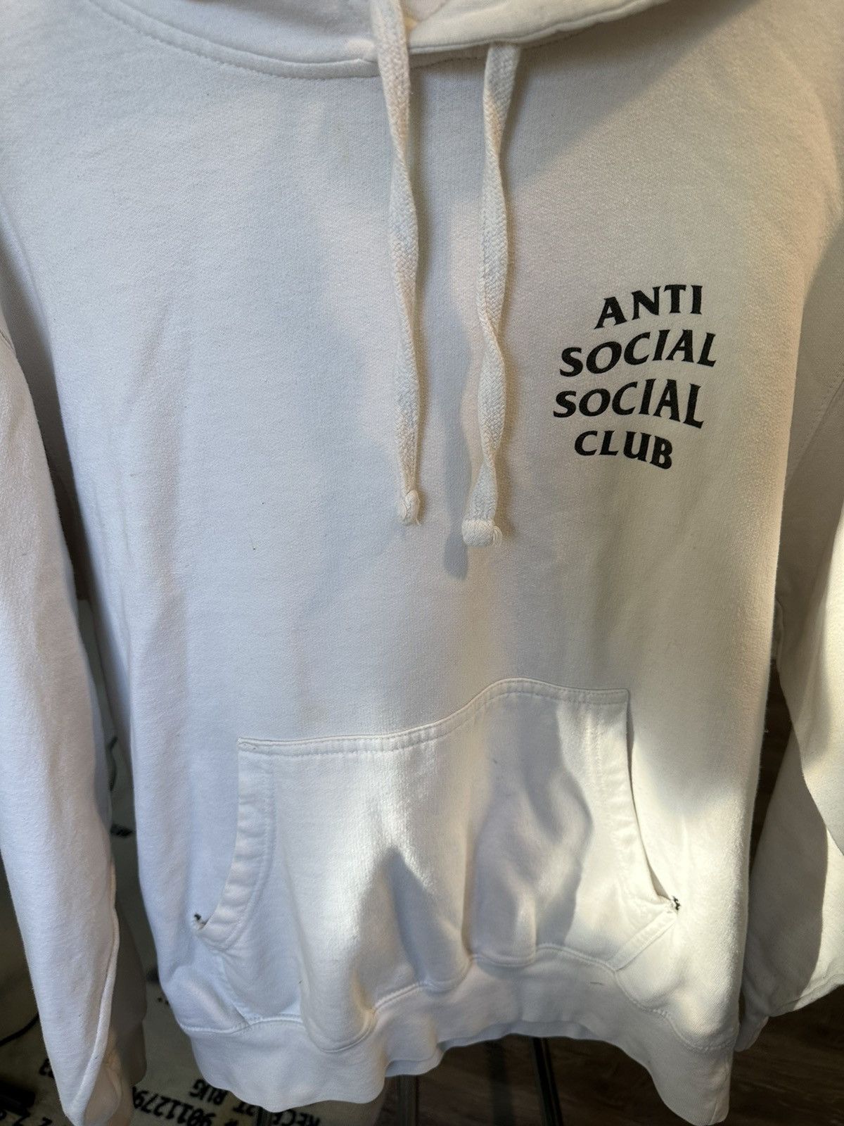 Anti social social club hoodie medium