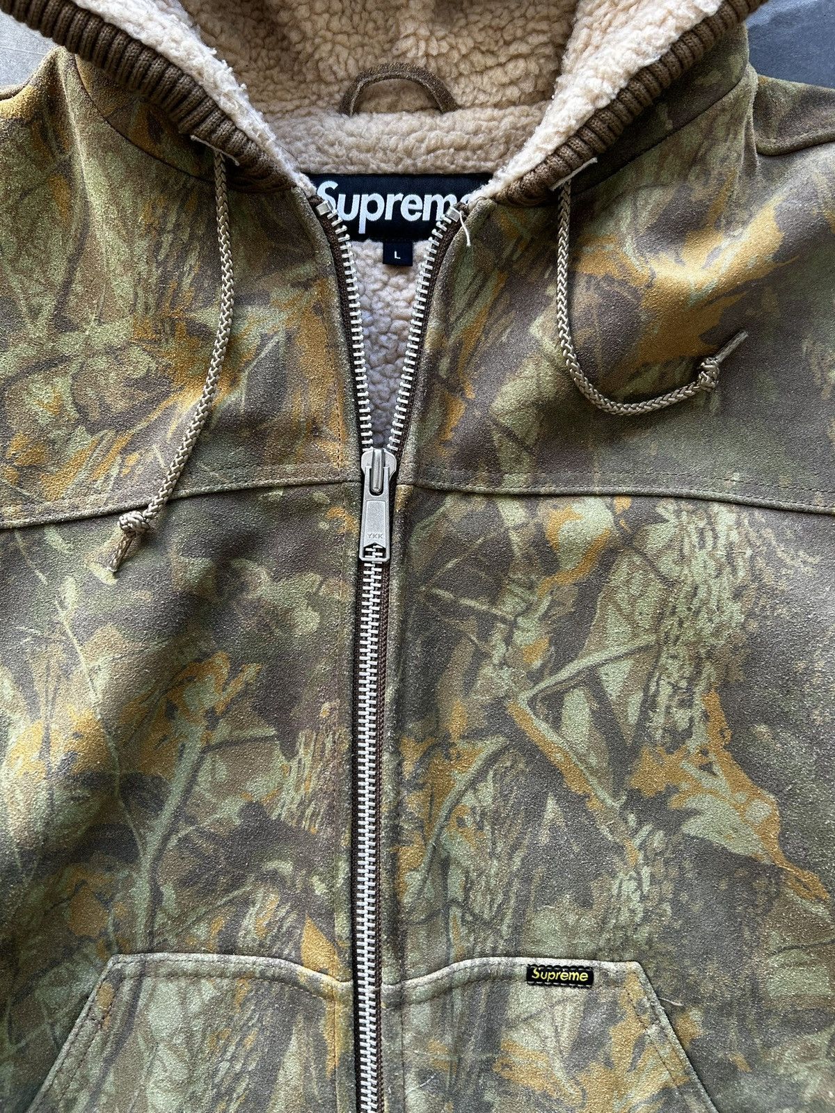 Supreme Supreme suede work jacket Size US L / EU 52-54 / 3 - 8 Thumbnail