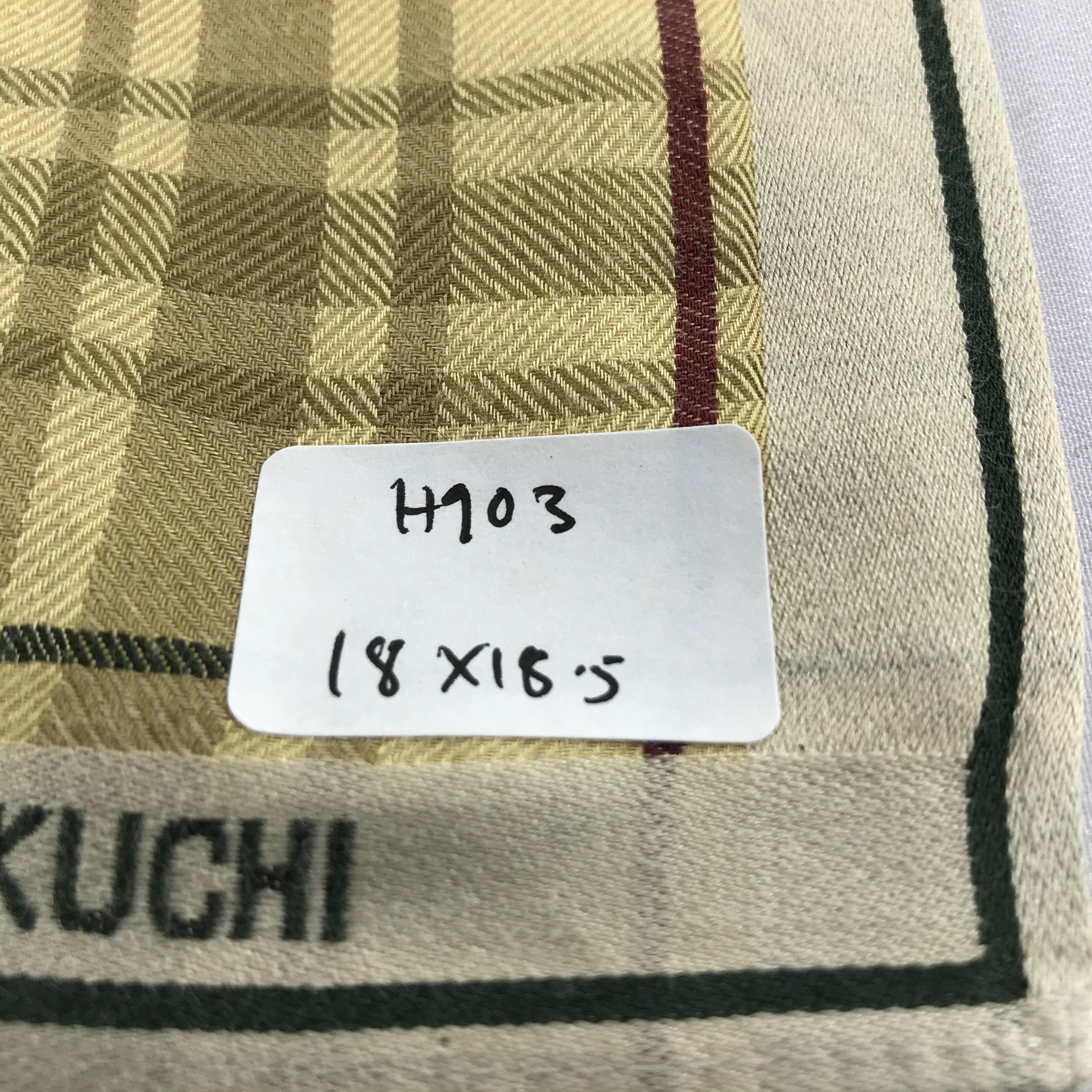 Takeo Kikuchi Takeo Kikuchi Check Handkerchief Neckerchief Bandana H903 Size ONE SIZE - 5 Thumbnail