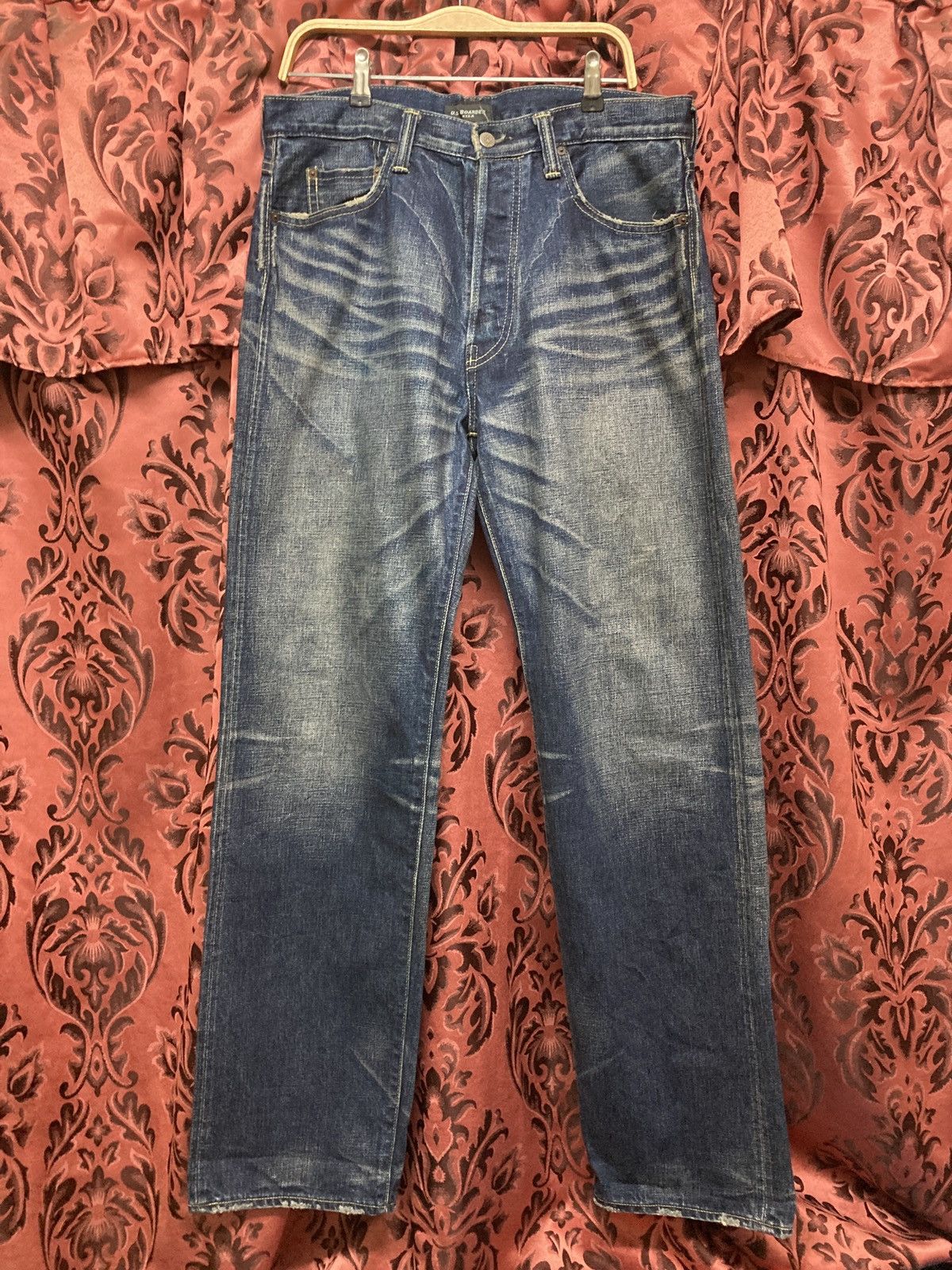 Japanese Brand US BOARDER KIXX SELVEDGE JAPAN JEAN Size US 35 - 1 Thumbnail