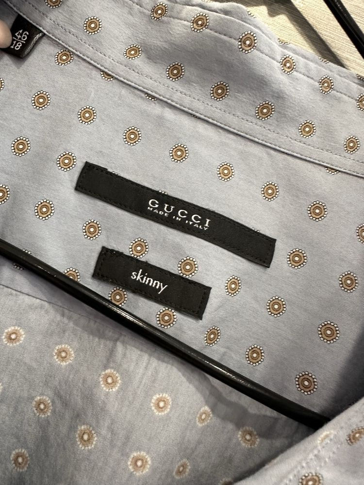 Gucci Gucci 2012 Cotton/silk Button Shirt Size US M / EU 48-50 / 2 - 3 Thumbnail