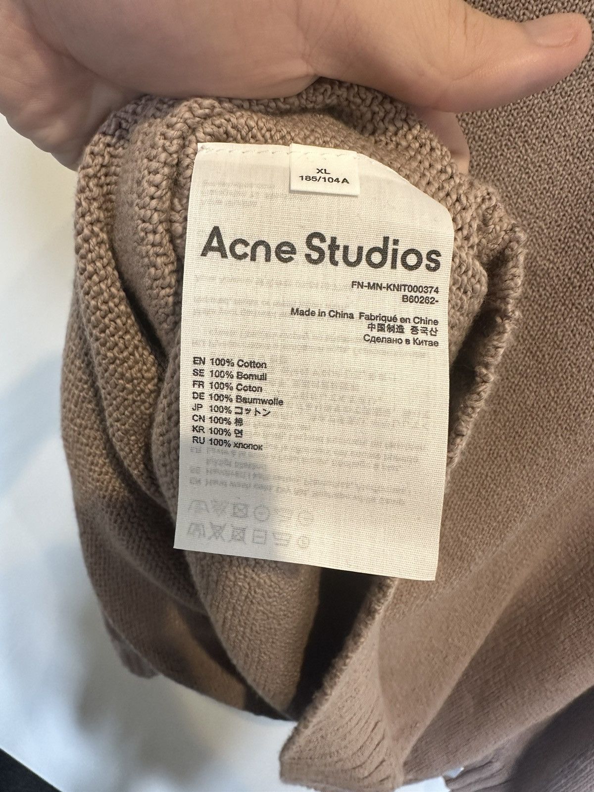 Acne Studios Acne Studios Knit Sweater Size US L / EU 52-54 / 3 - 3 Thumbnail